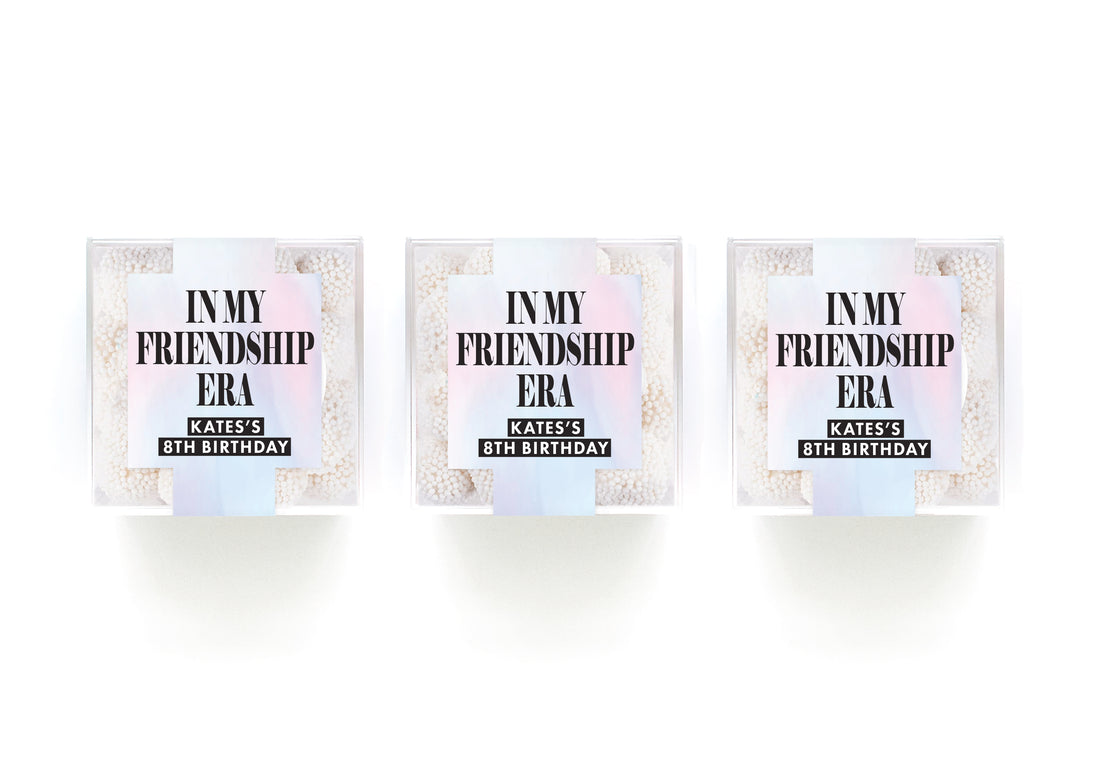 Clear Cubes – Friendship Era