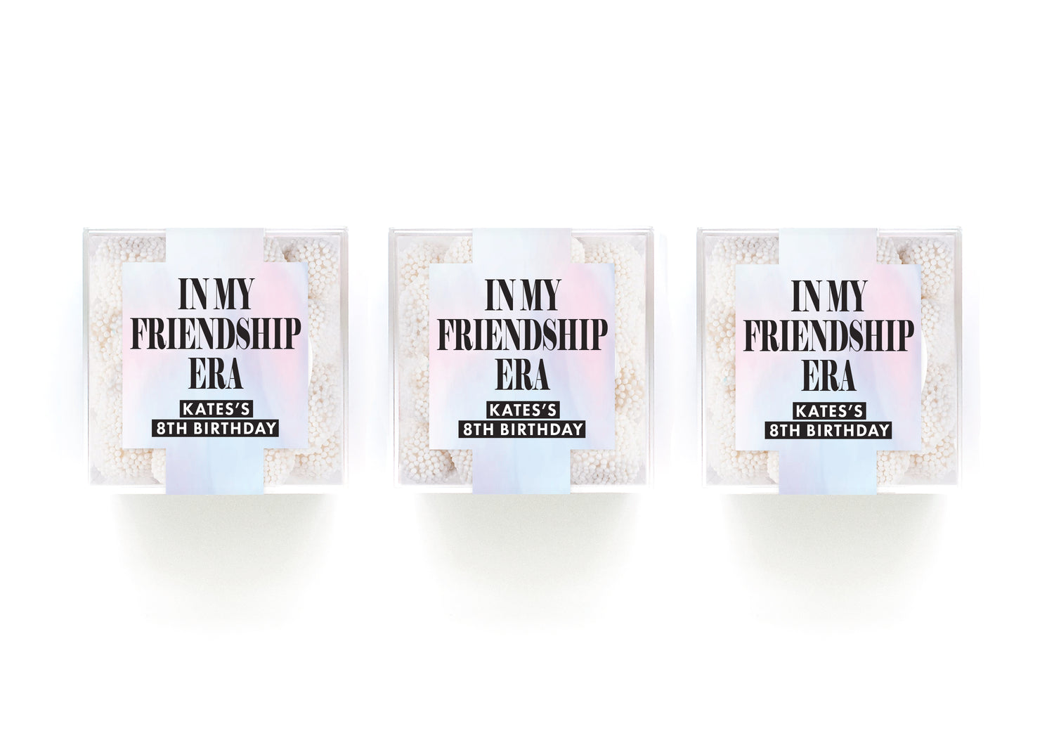 Clear Cubes – Friendship Era
