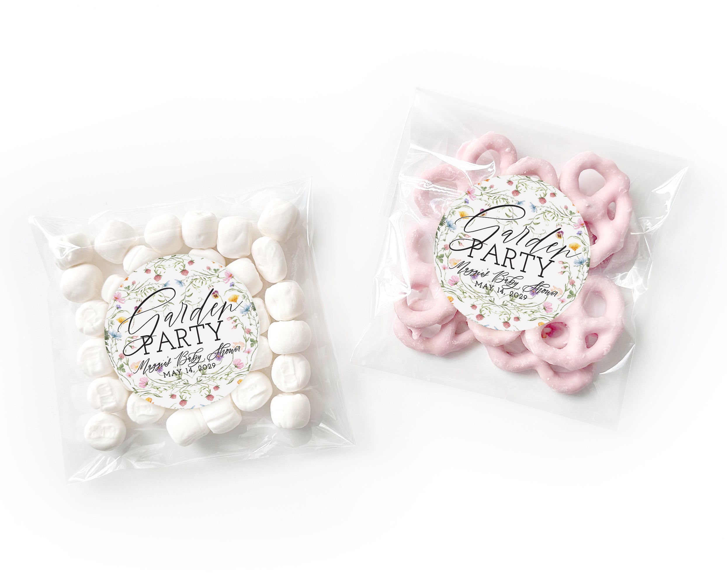 Favor Bags – Garden Party
