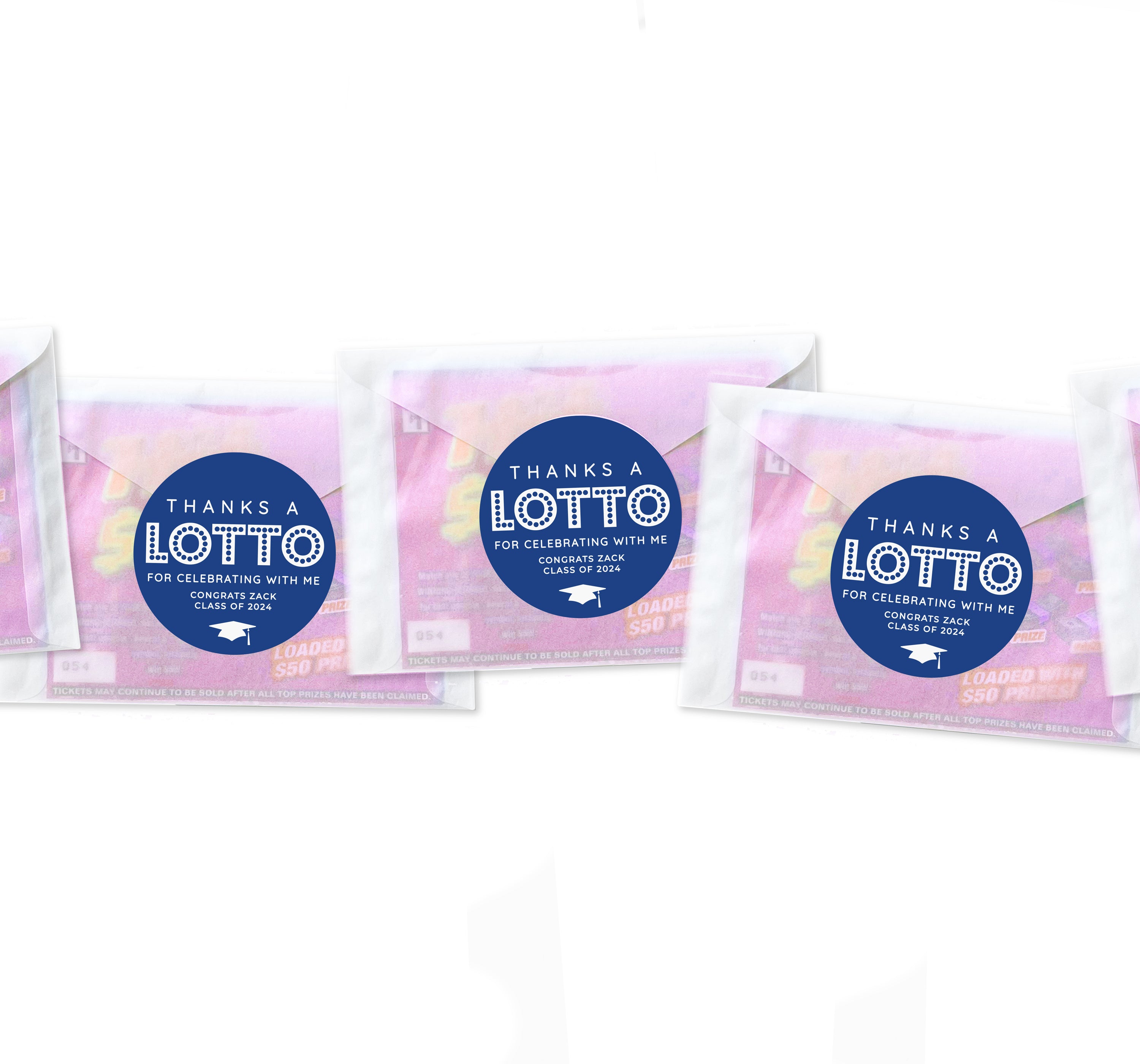 Lottery Envelopes – Thanks A Lotto - Graduation