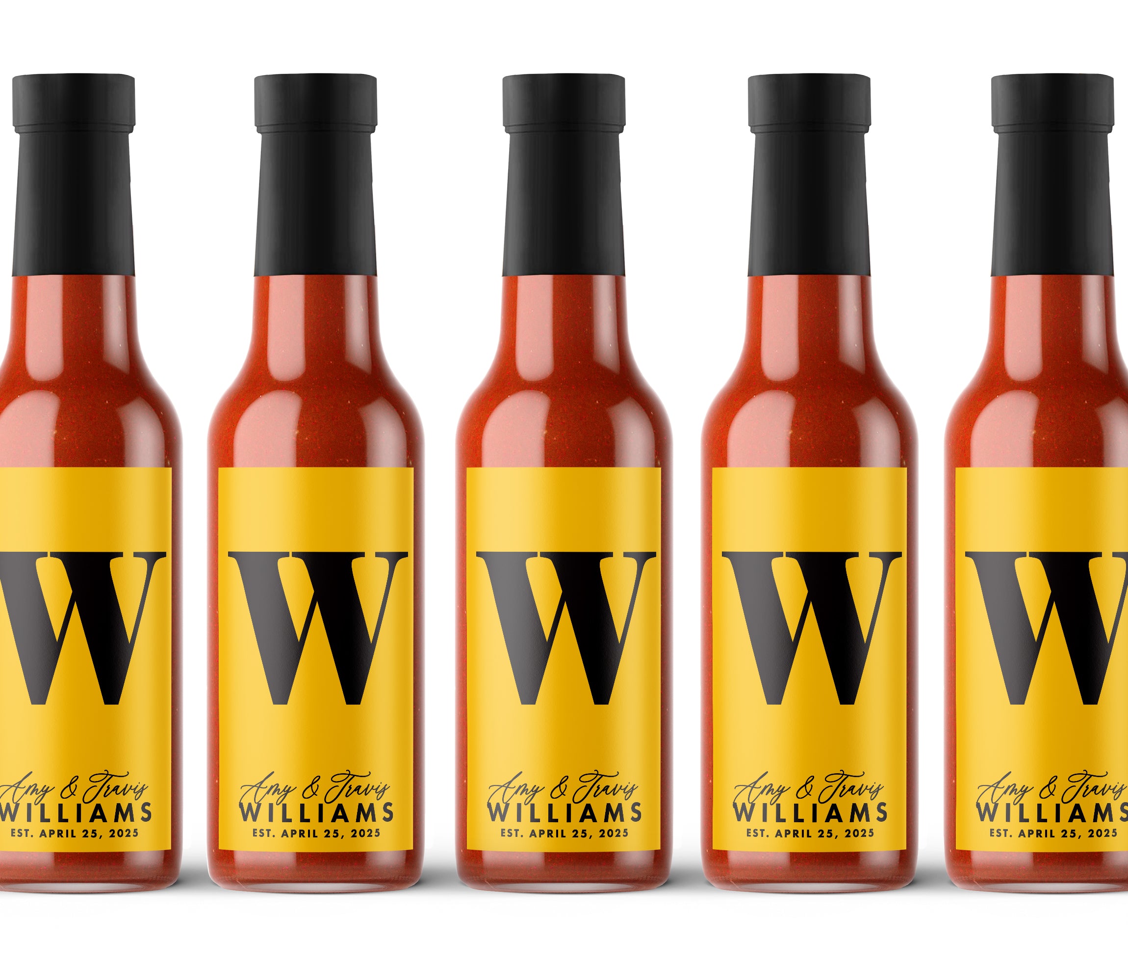 Hot Sauce – Single Initial