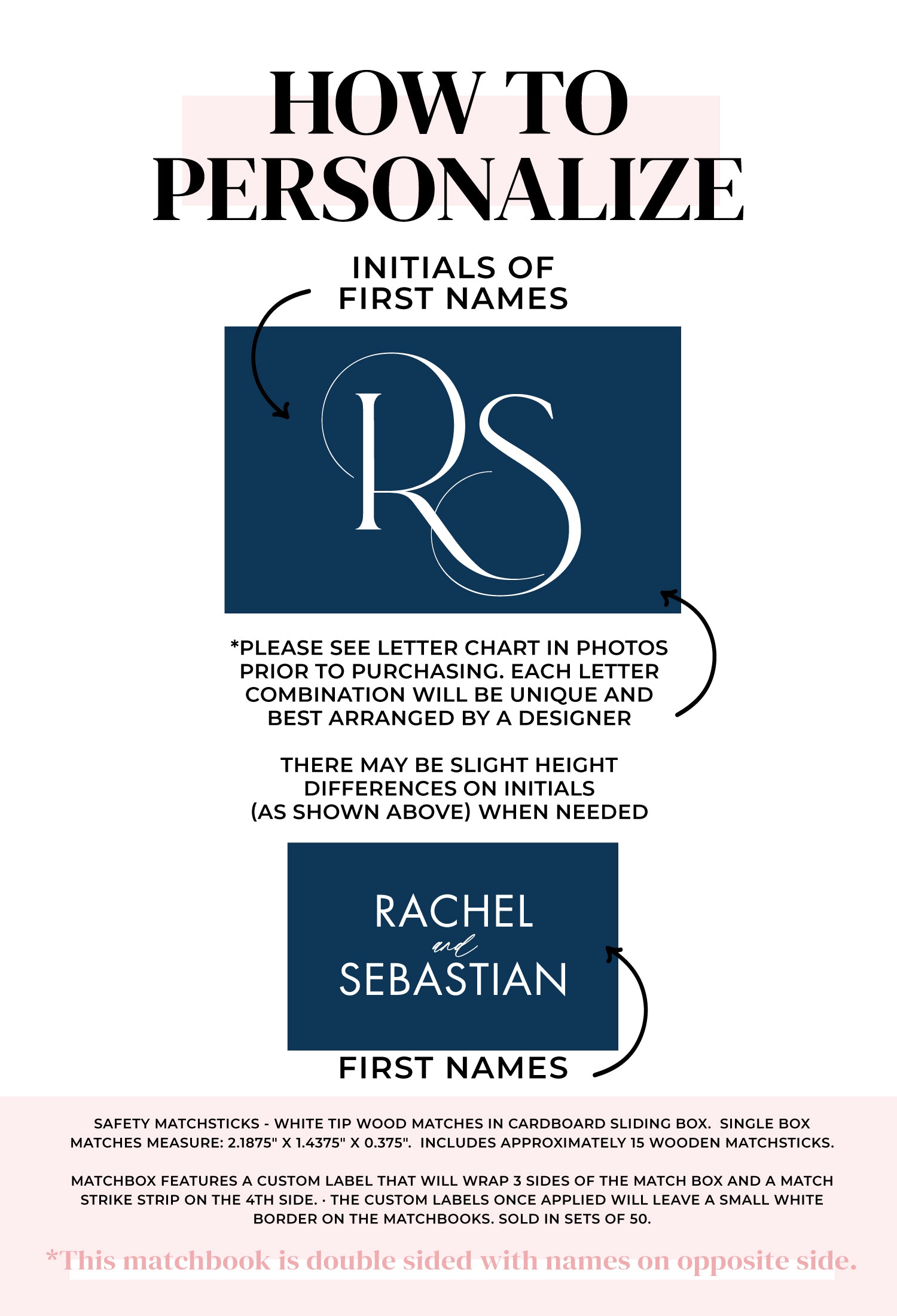 Matches – Monogram