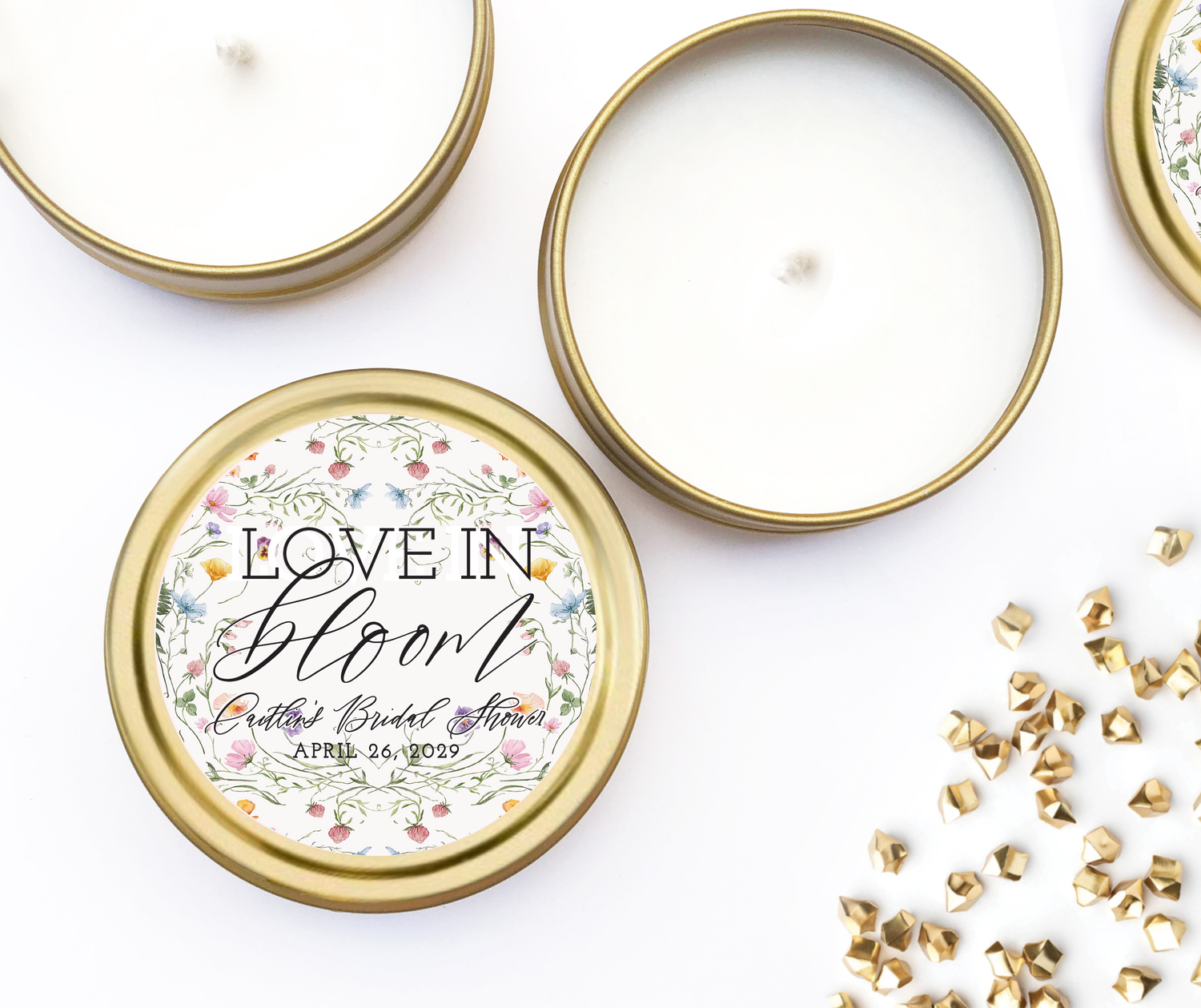 Candles – Love in Bloom
