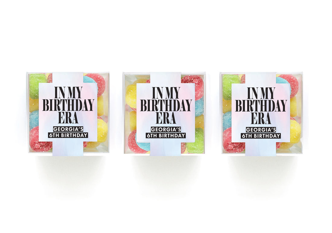 Clear Cubes – Birthday Era