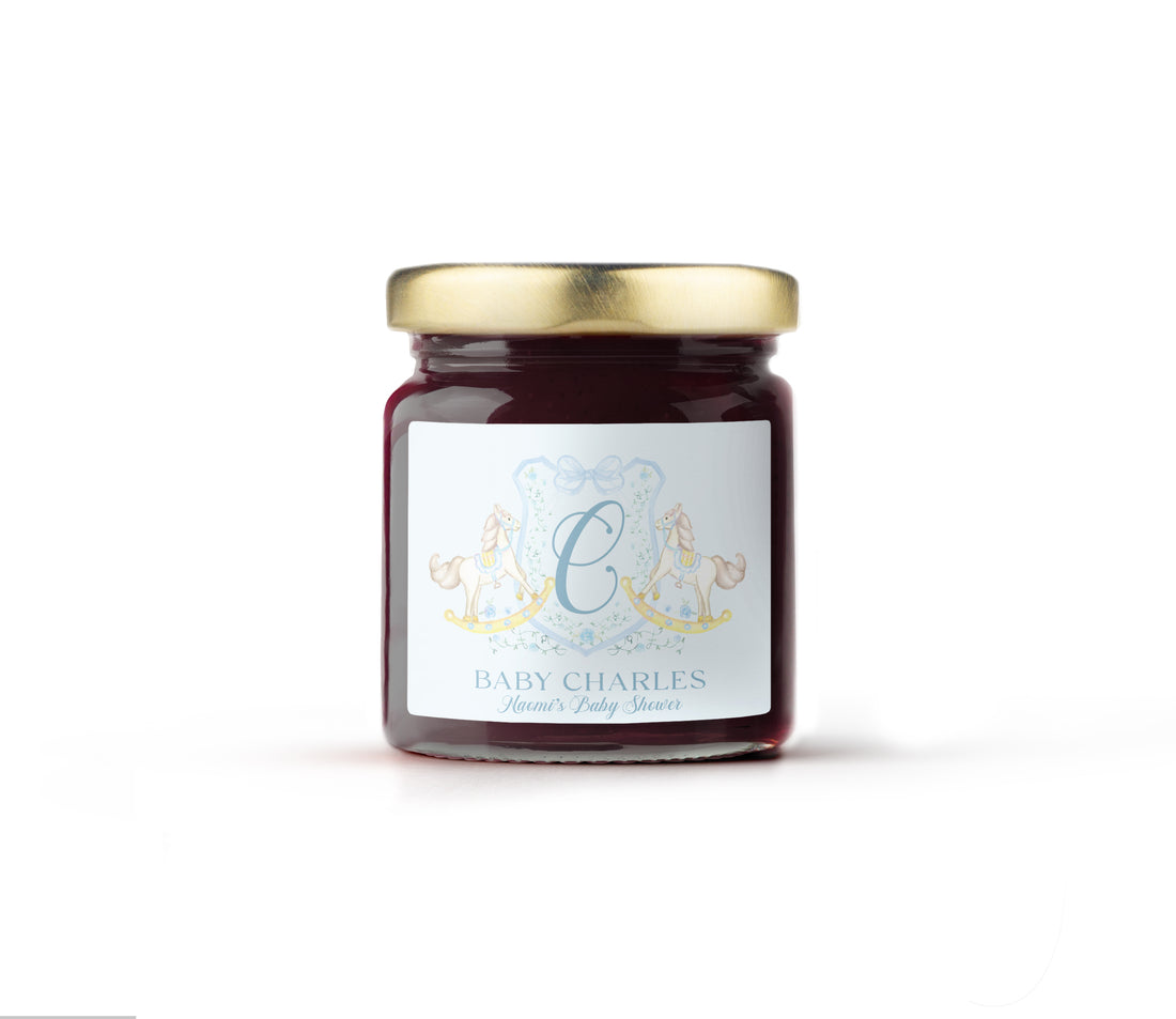 Blueberry Jam - Baby Crest Blue