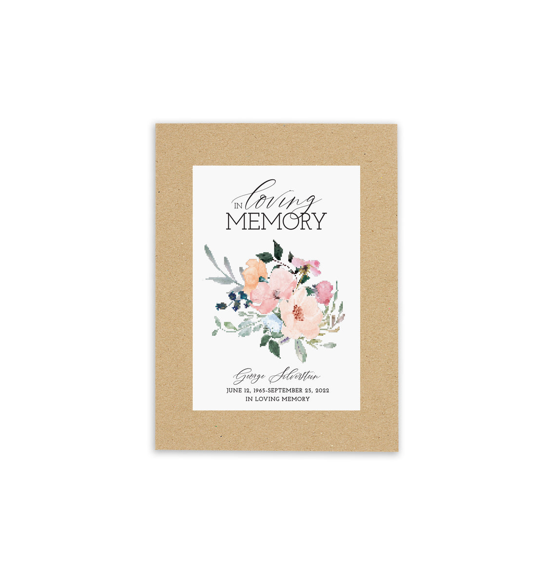 Seed Packets – In Loving Memory Watercolor