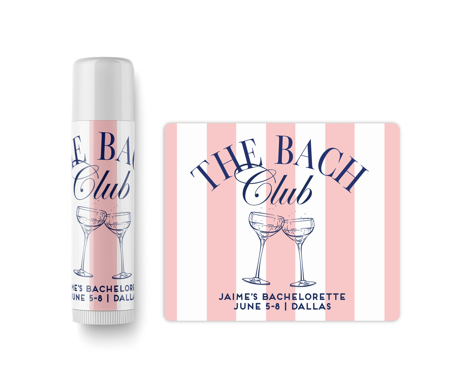 Lip Balm – The Bach Club Coupes Pink Navy