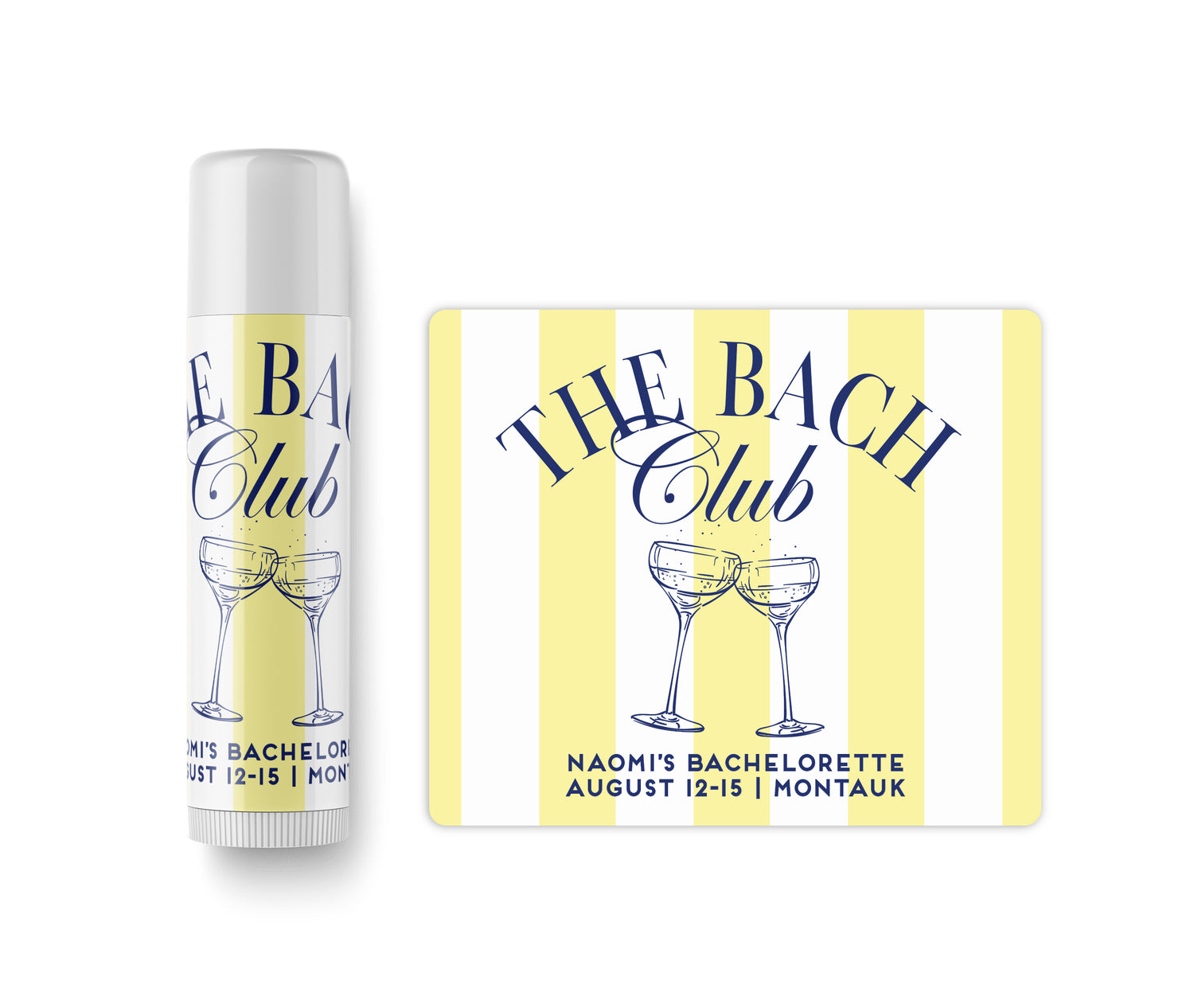 Lip Balm – The Bach Club Yellow White