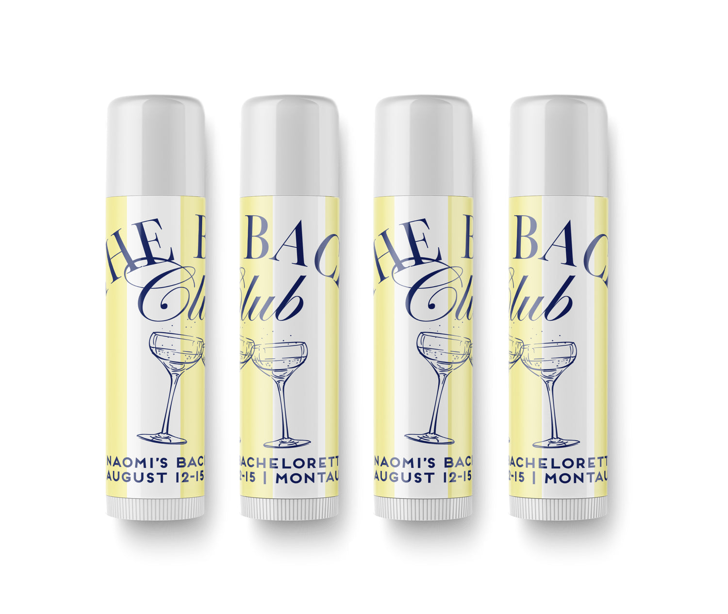 Lip Balm – The Bach Club Yellow White