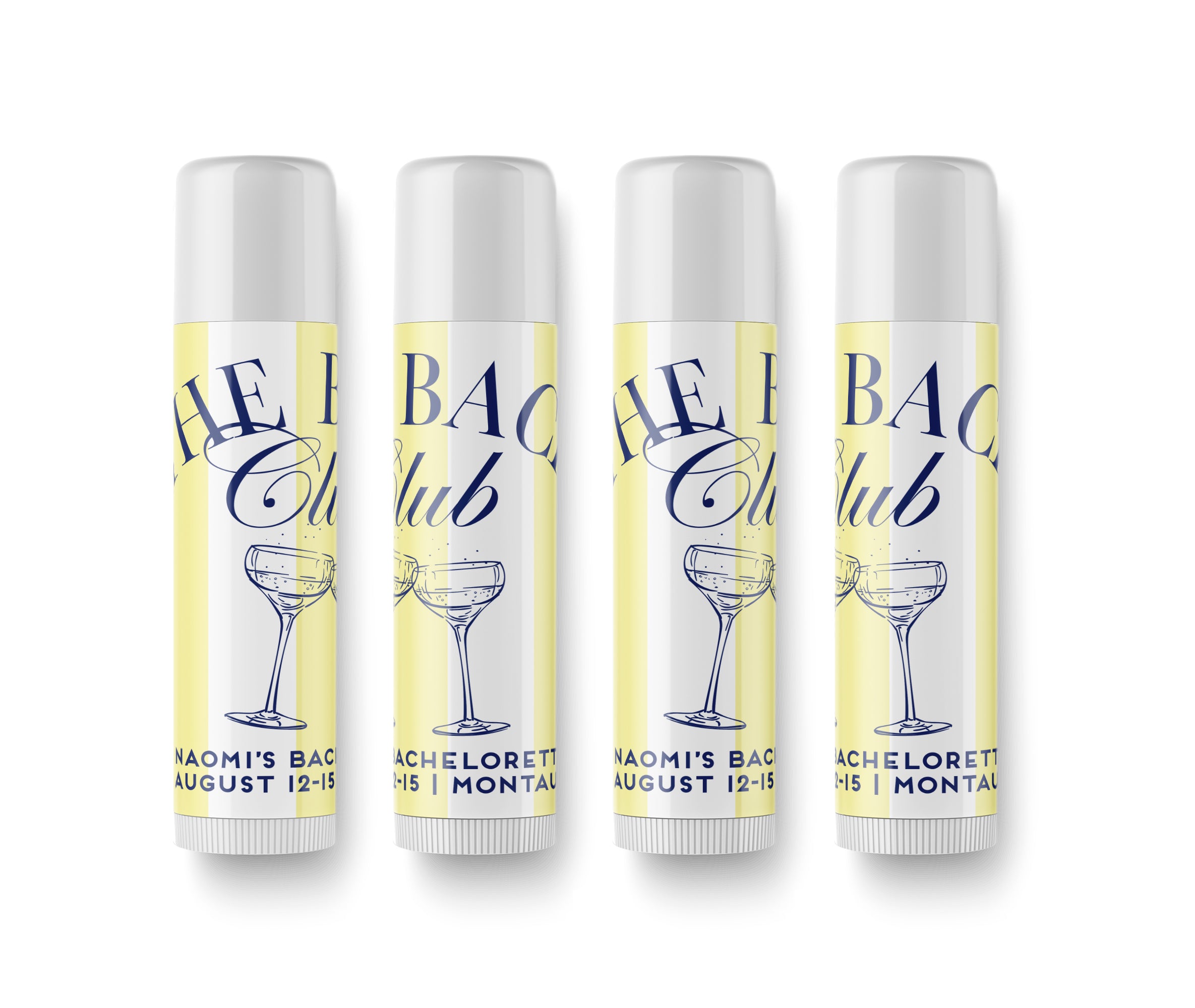 Lip Balm – The Bach Club Yellow White