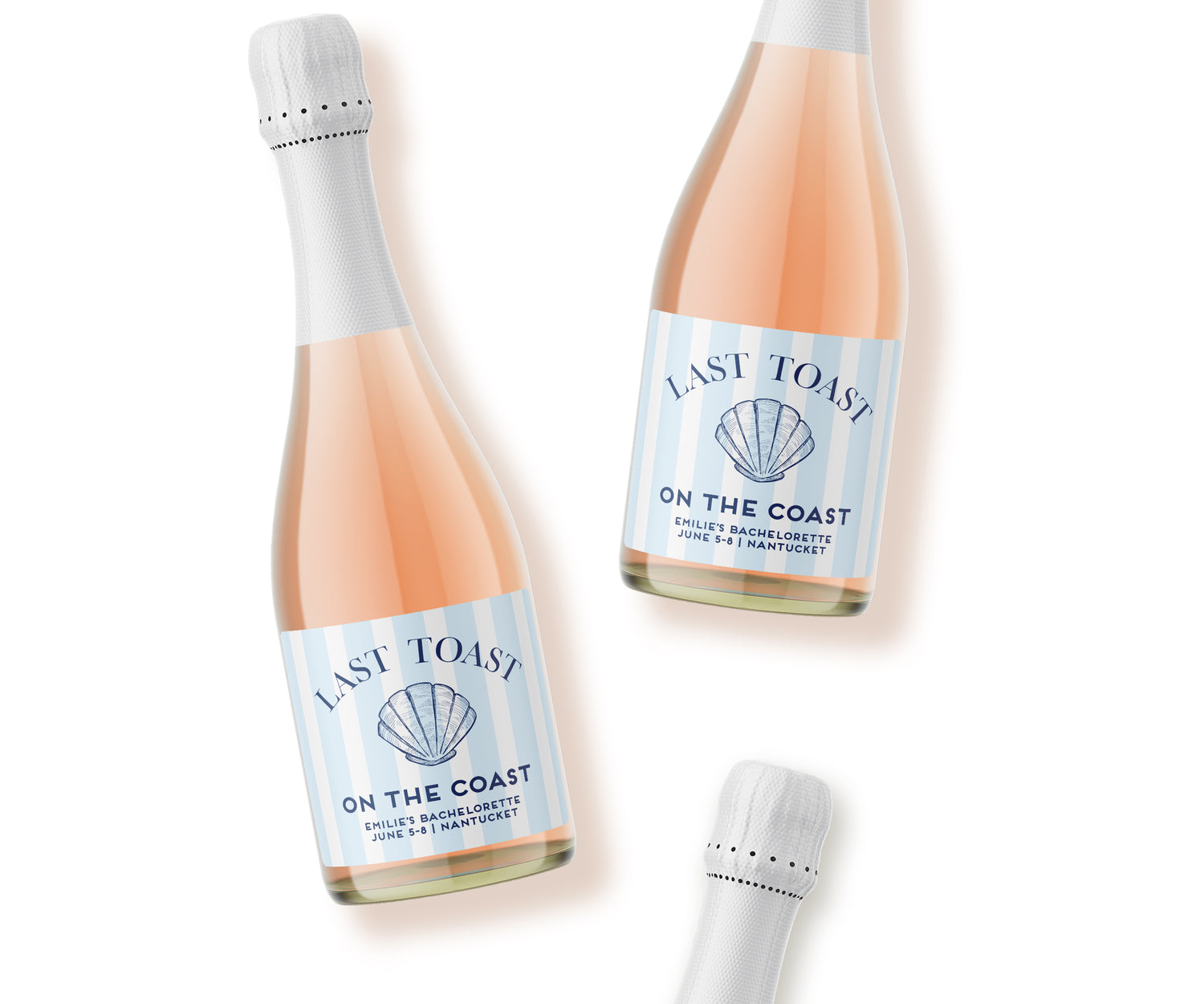 Champagne Labels – Last Toast Seashell