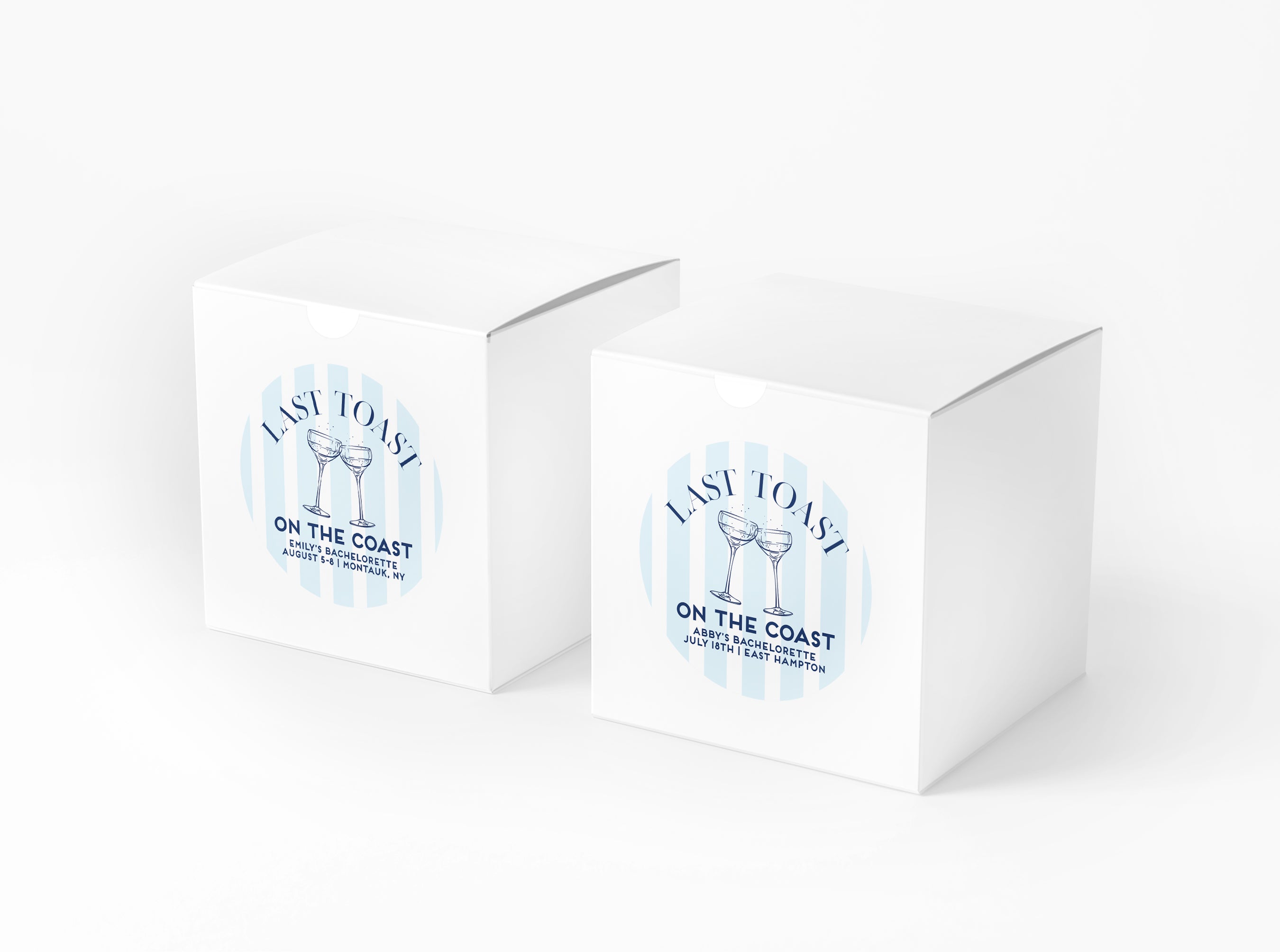 Favor Boxes – Last Toast - Champagne