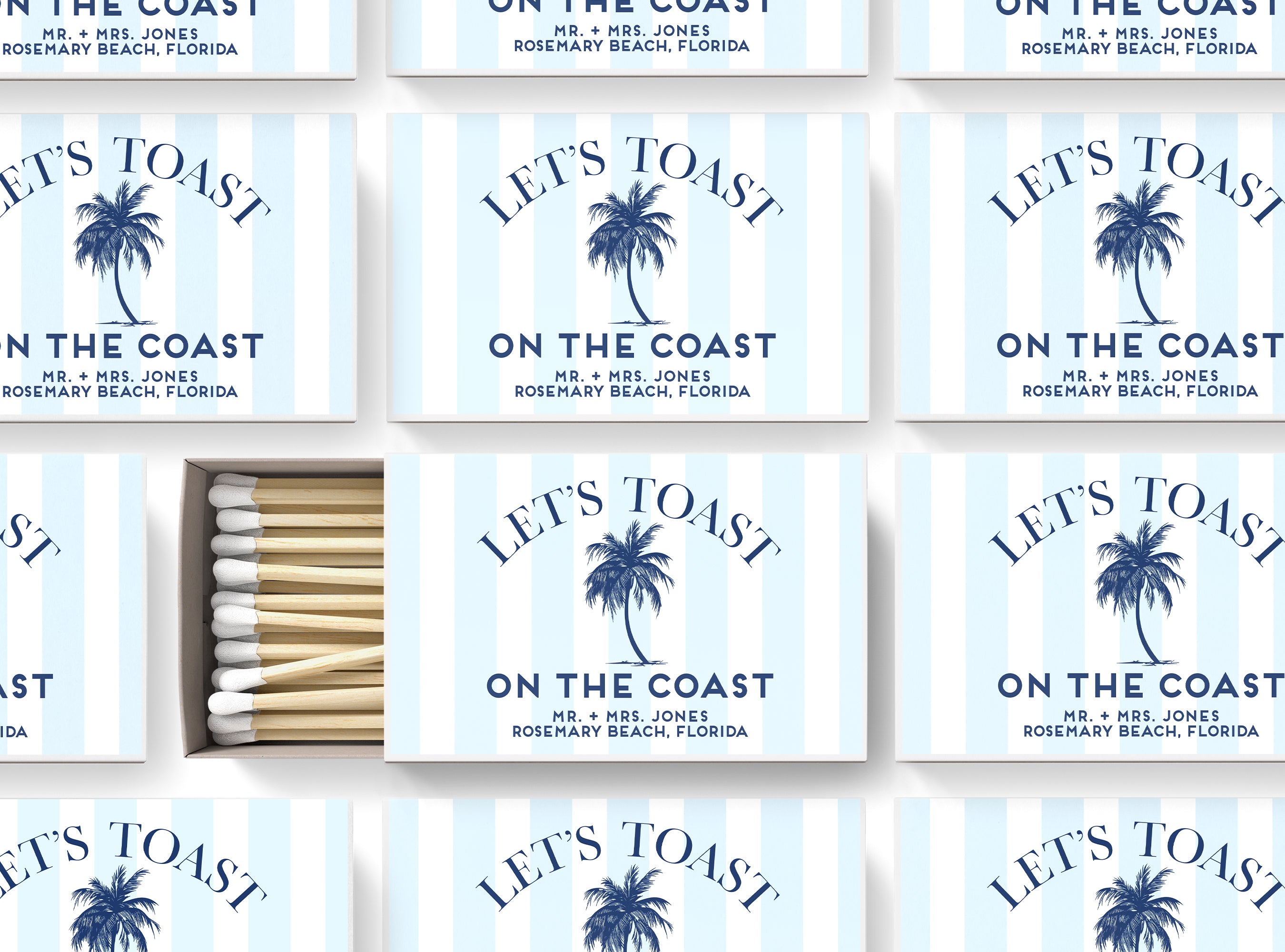 Matches – Toast On The Coast - Palms