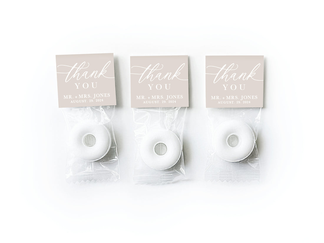 Lifesaver Labels – Thank You