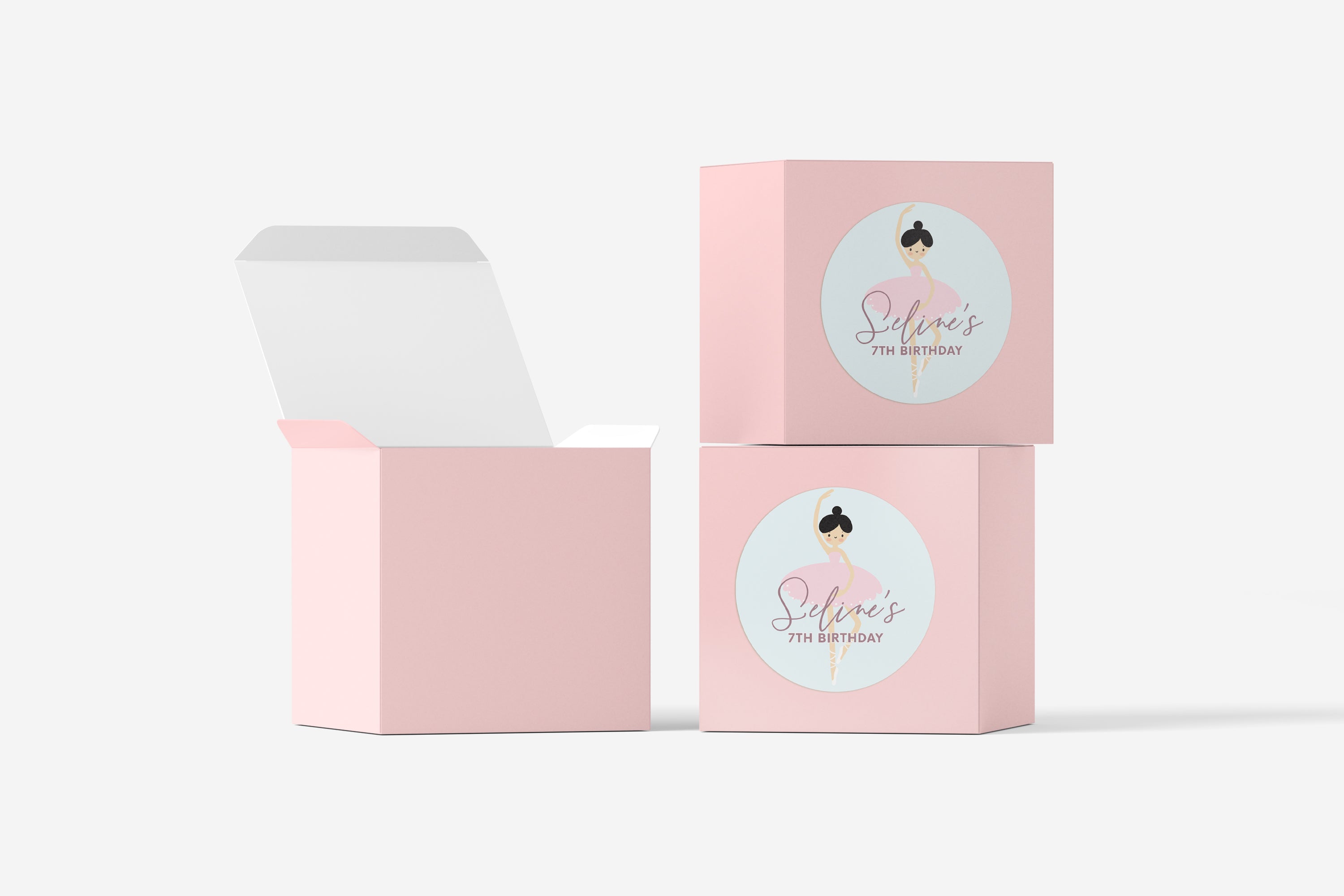 Favor Boxes – Ballerina