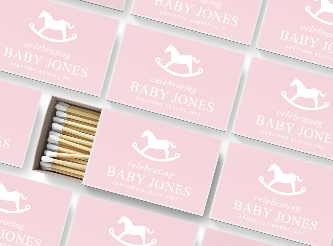 Matches – Rocking Horse – Pink