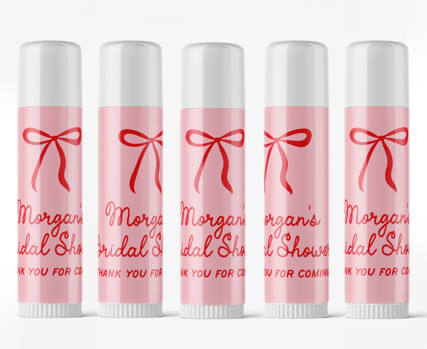 Lip Balm – Bow – Pink + Red
