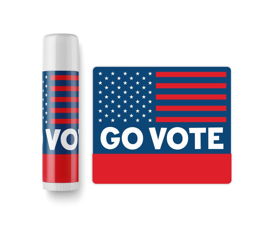 Lip Balm – Go Vote - Flag