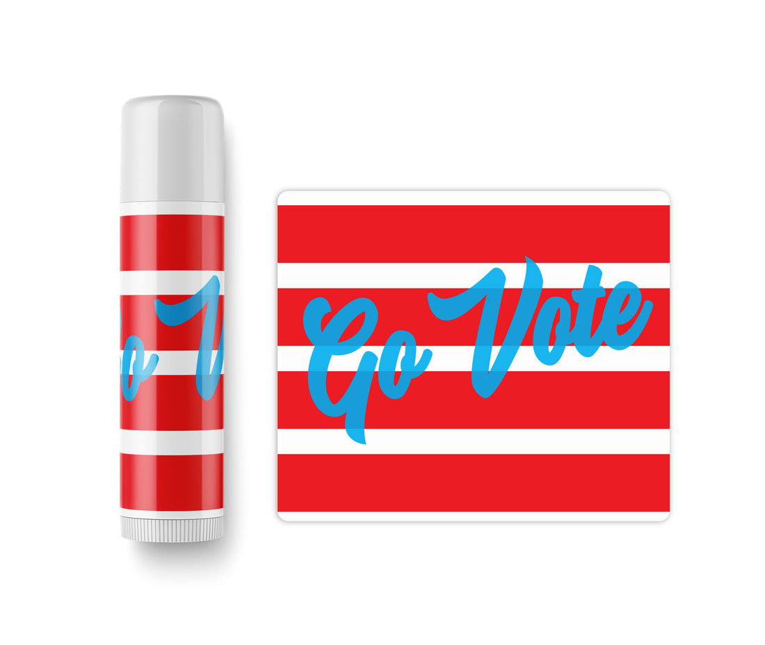 Lip Balm – Go Vote - Stripes