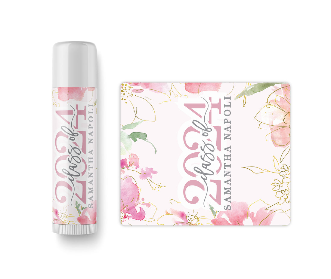 Lip Balm – Graduation Floral