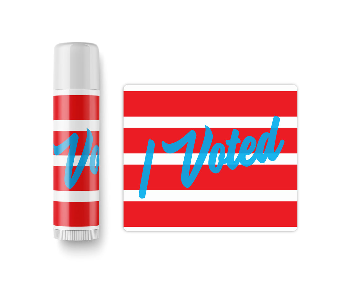 Lip Balm – I Voted - Stripes