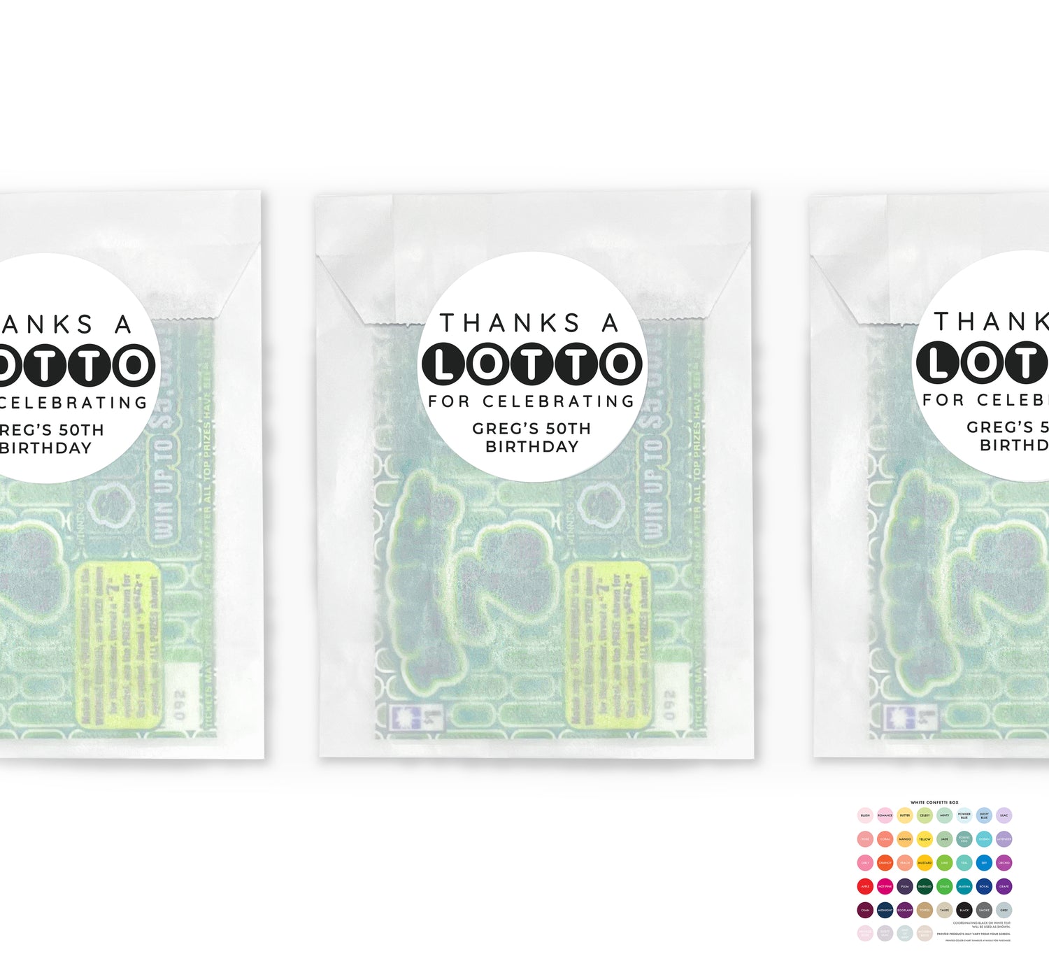 Lottery Envelopes – Thanks A Lotto