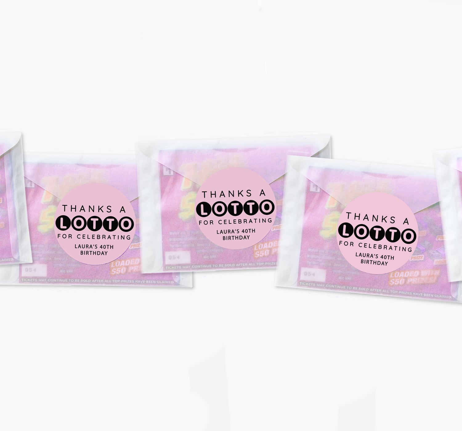 Lottery Envelopes – Thanks A Lotto