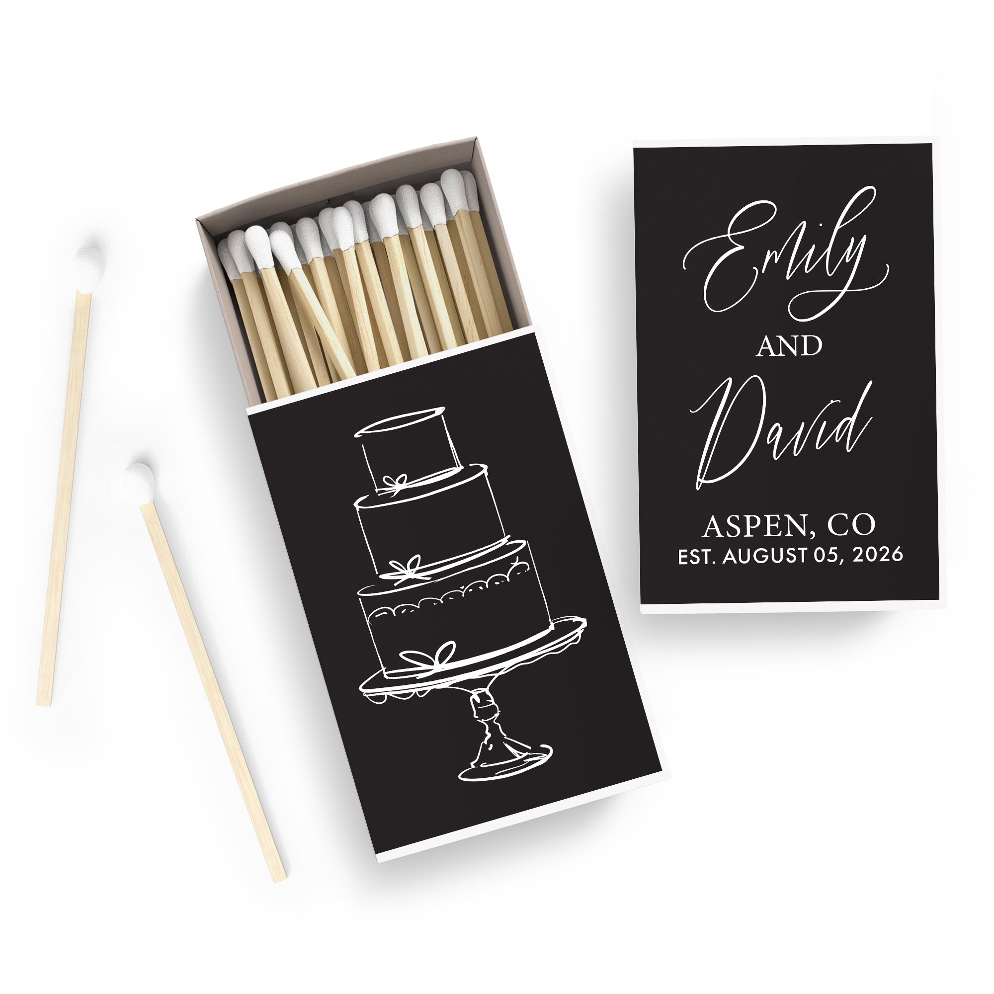 Matches – Wedding – Cake