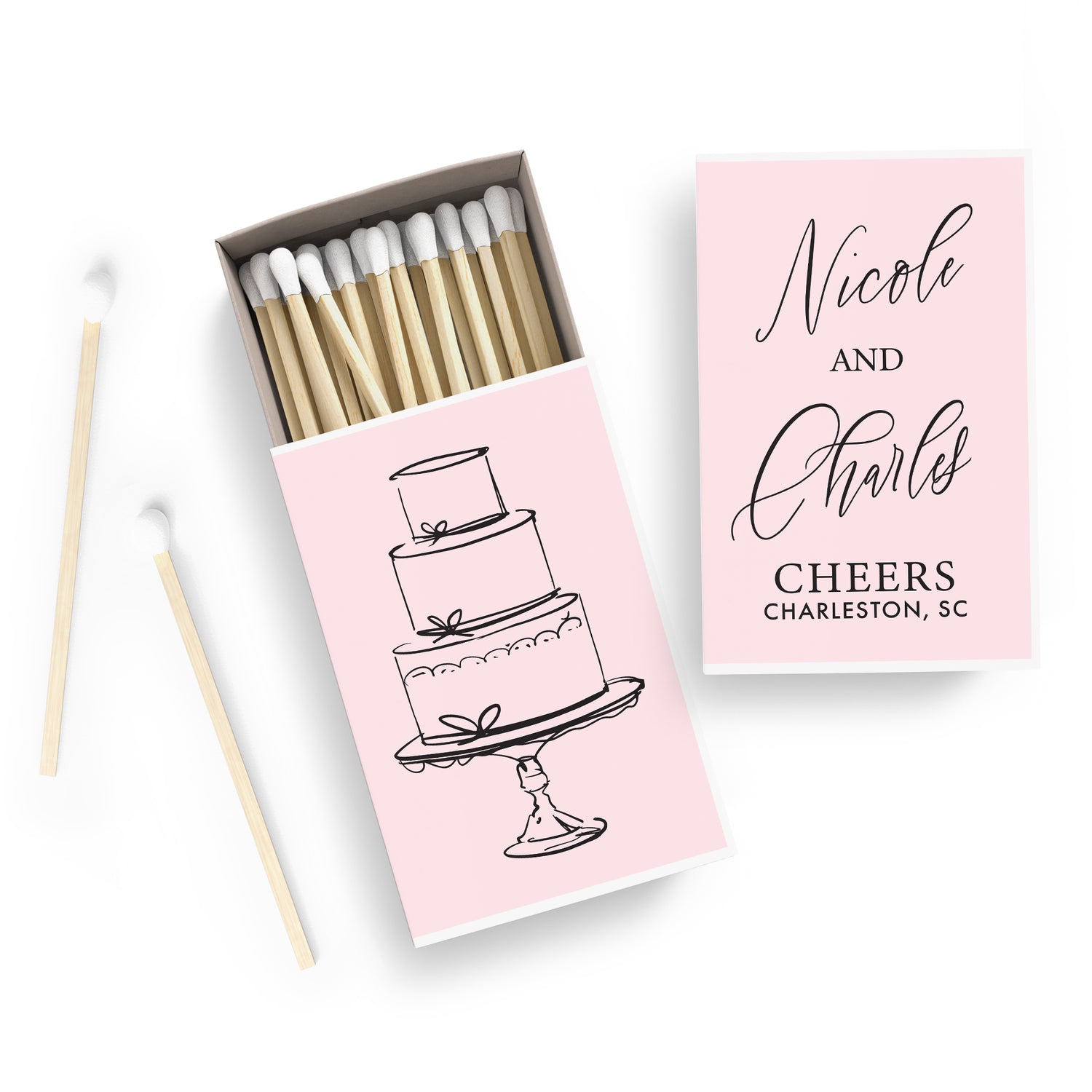 Matches – Wedding – Cake