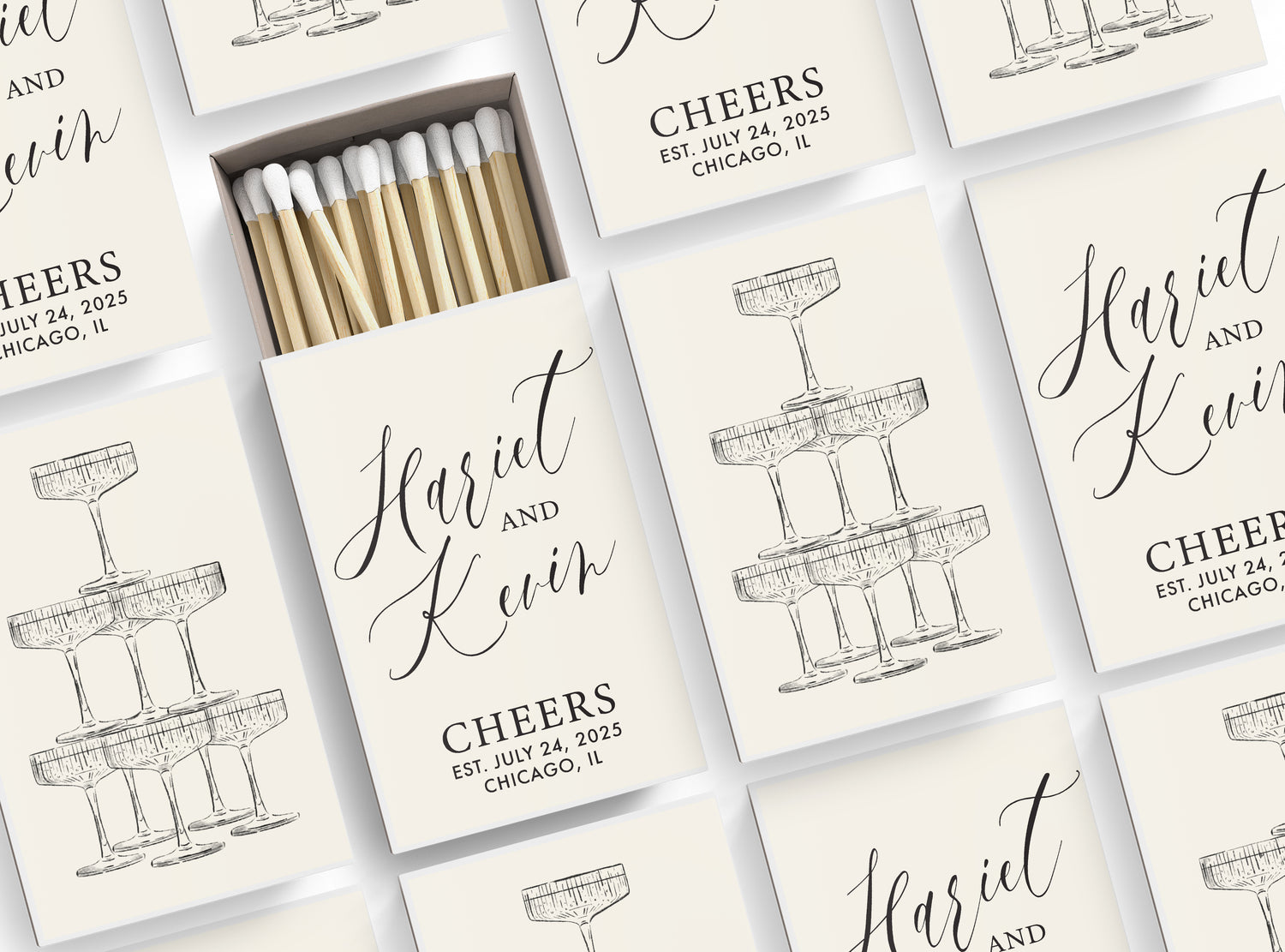 Matches – Champagne Tower