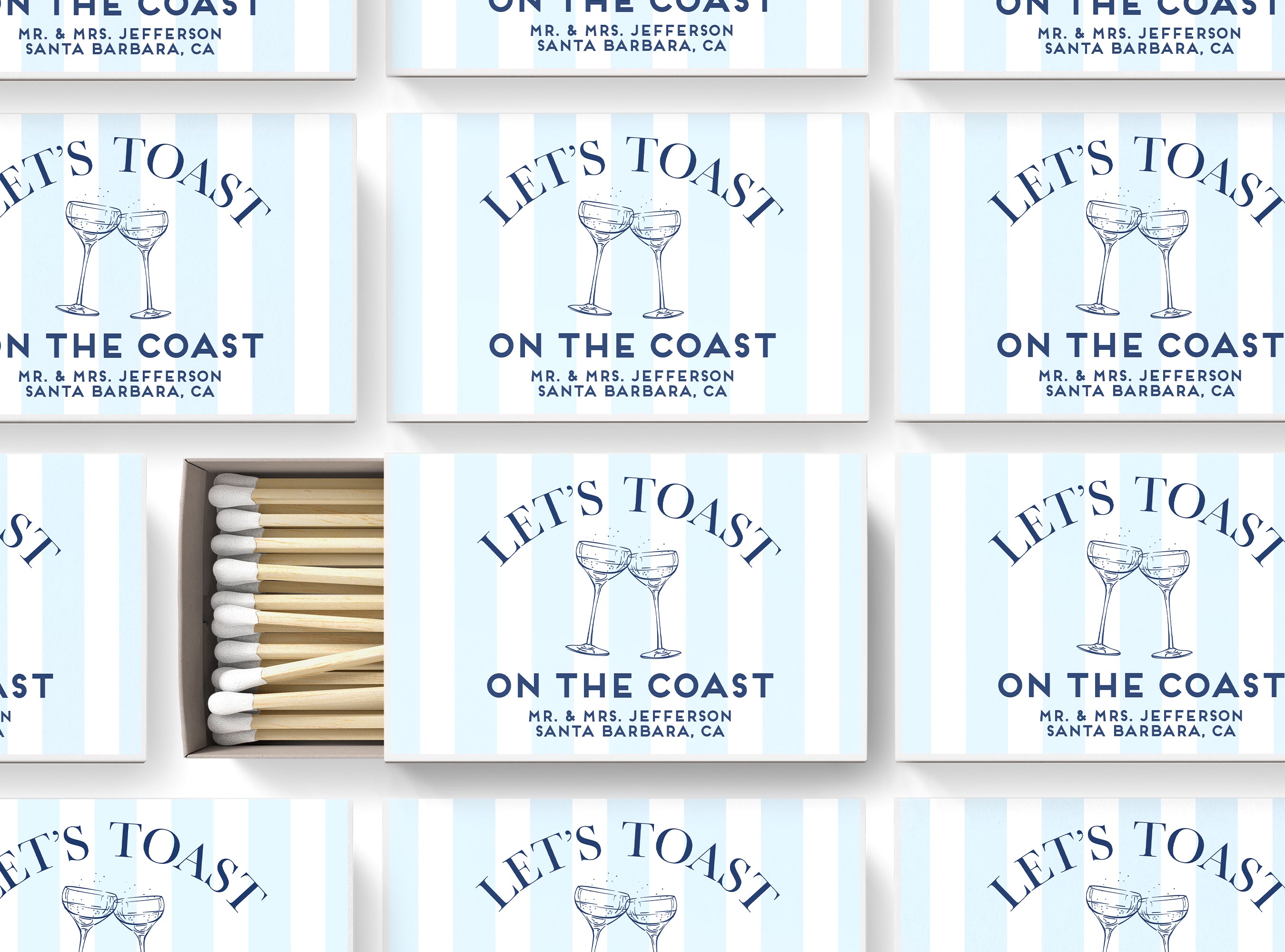 Matches – Toast On The Coast - Coupe