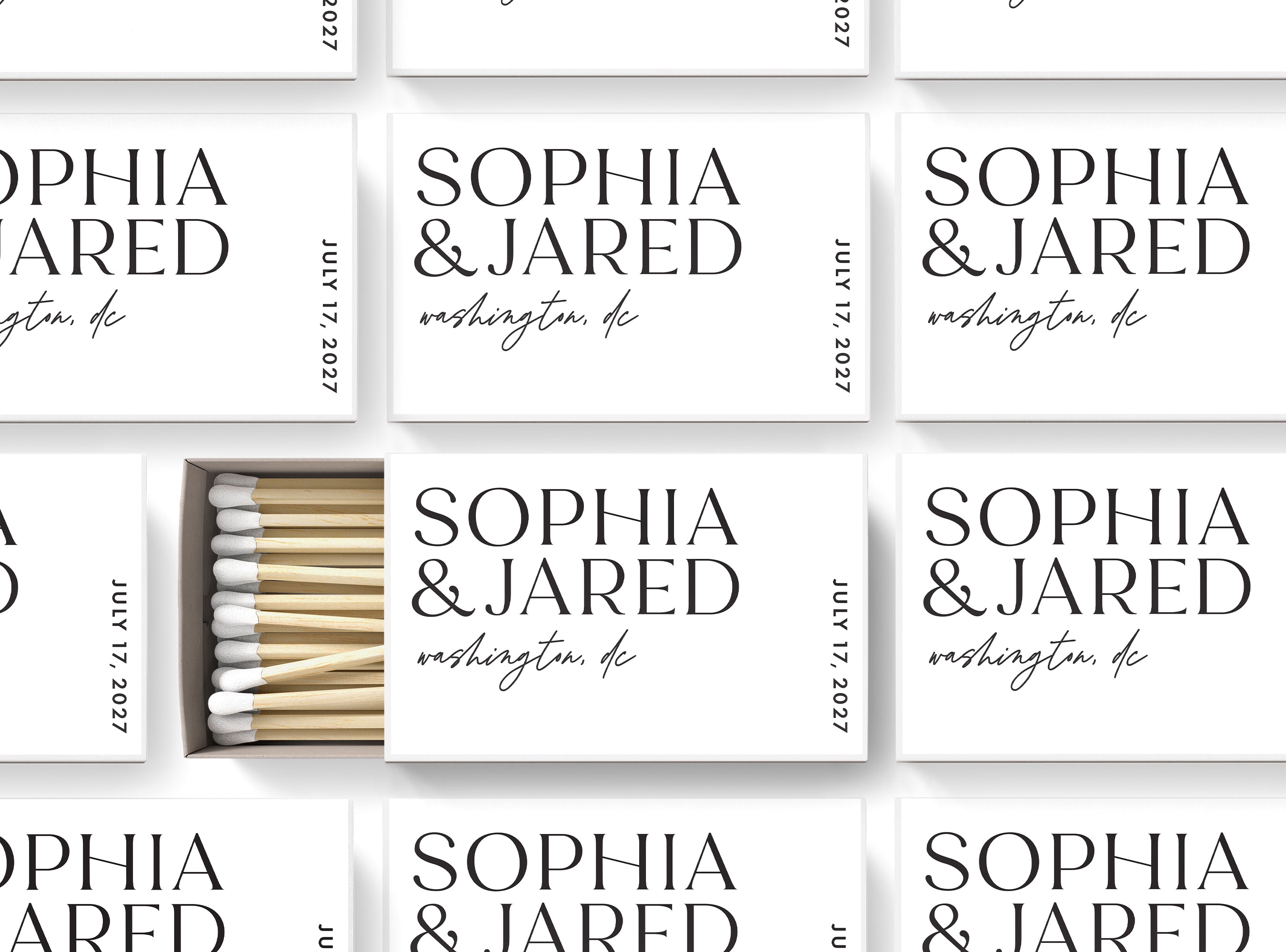 Matches – Wedding Modern