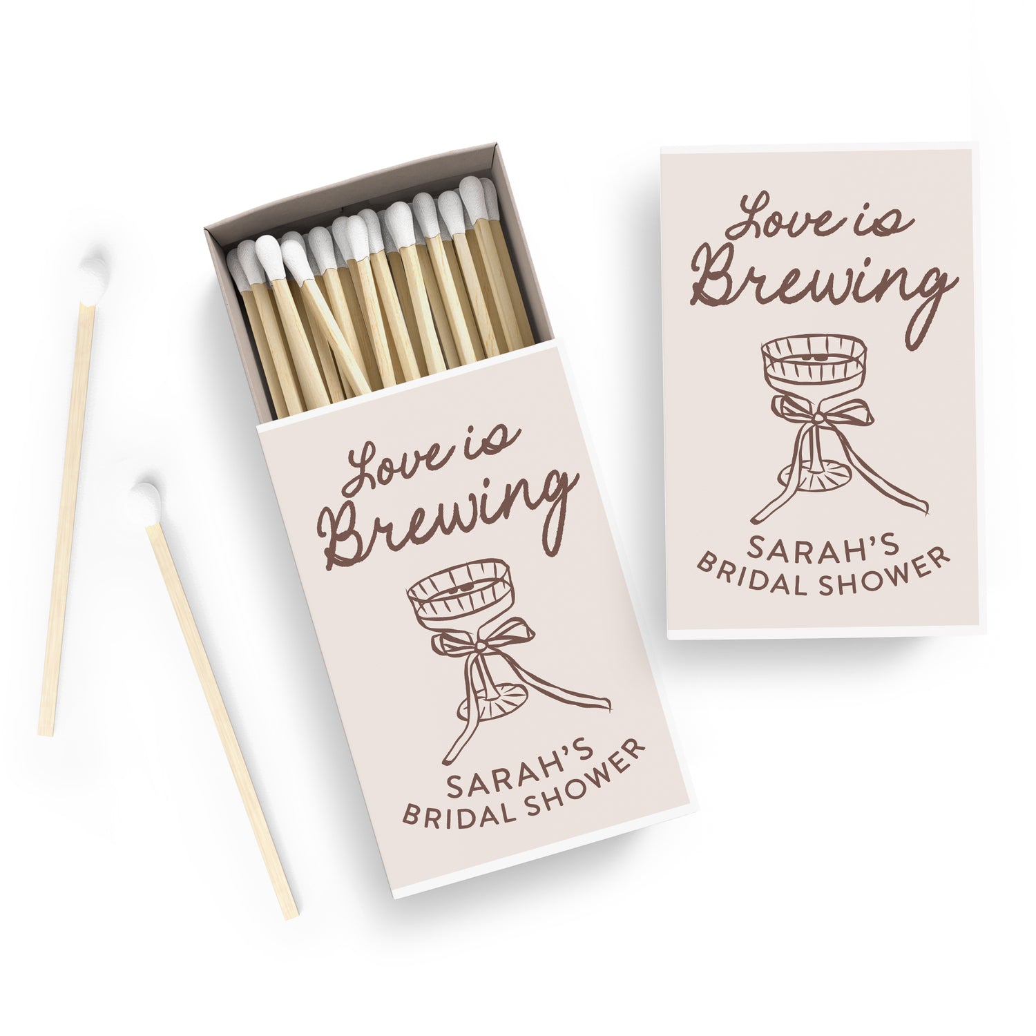 Matches – Love is Brewing