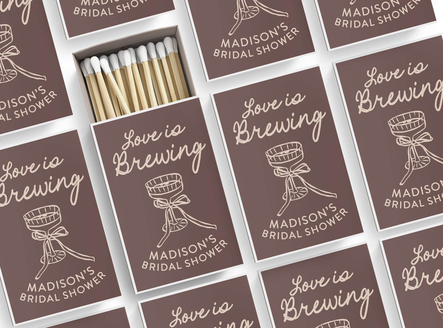 Matches – Love is Brewing