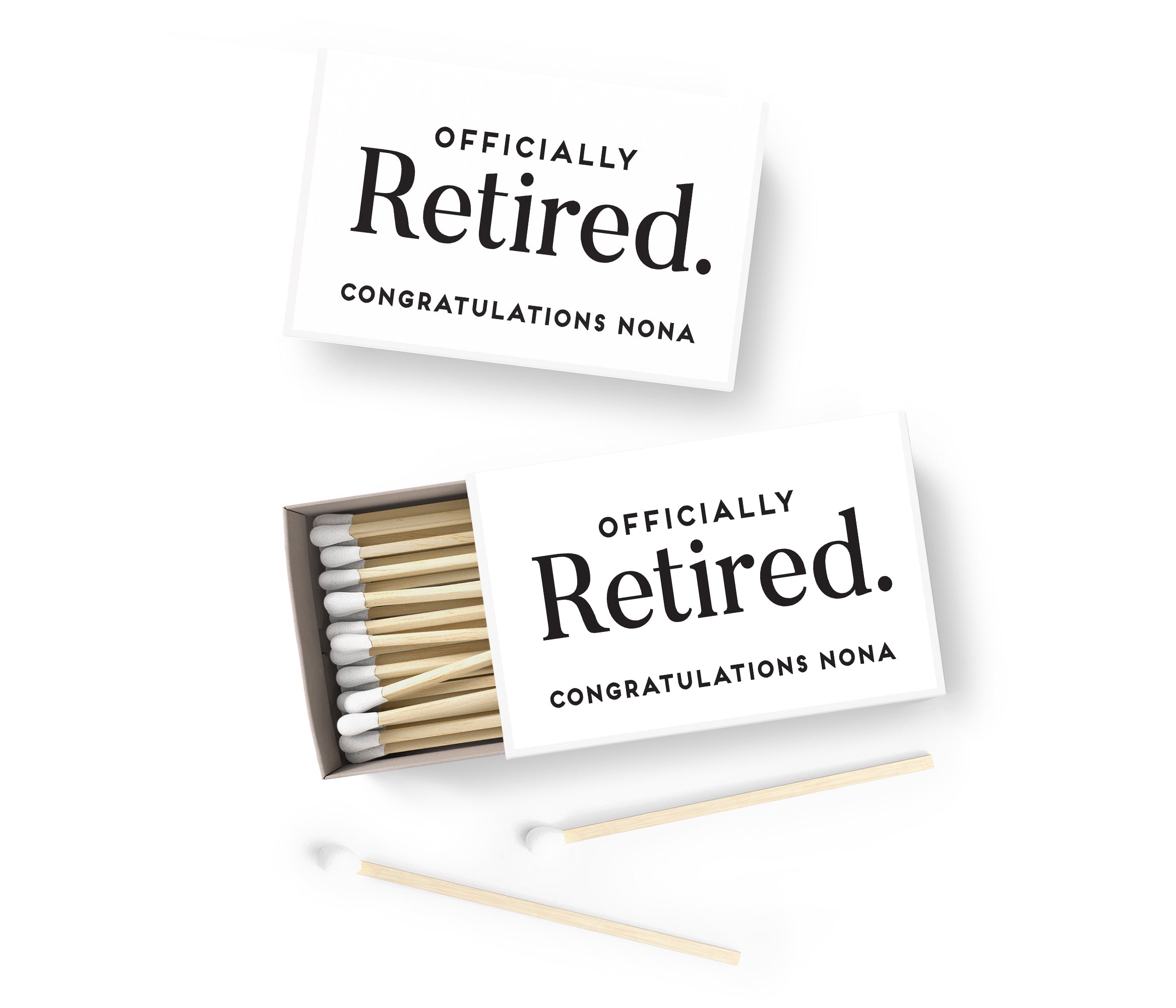 Matches – Officially Retired
