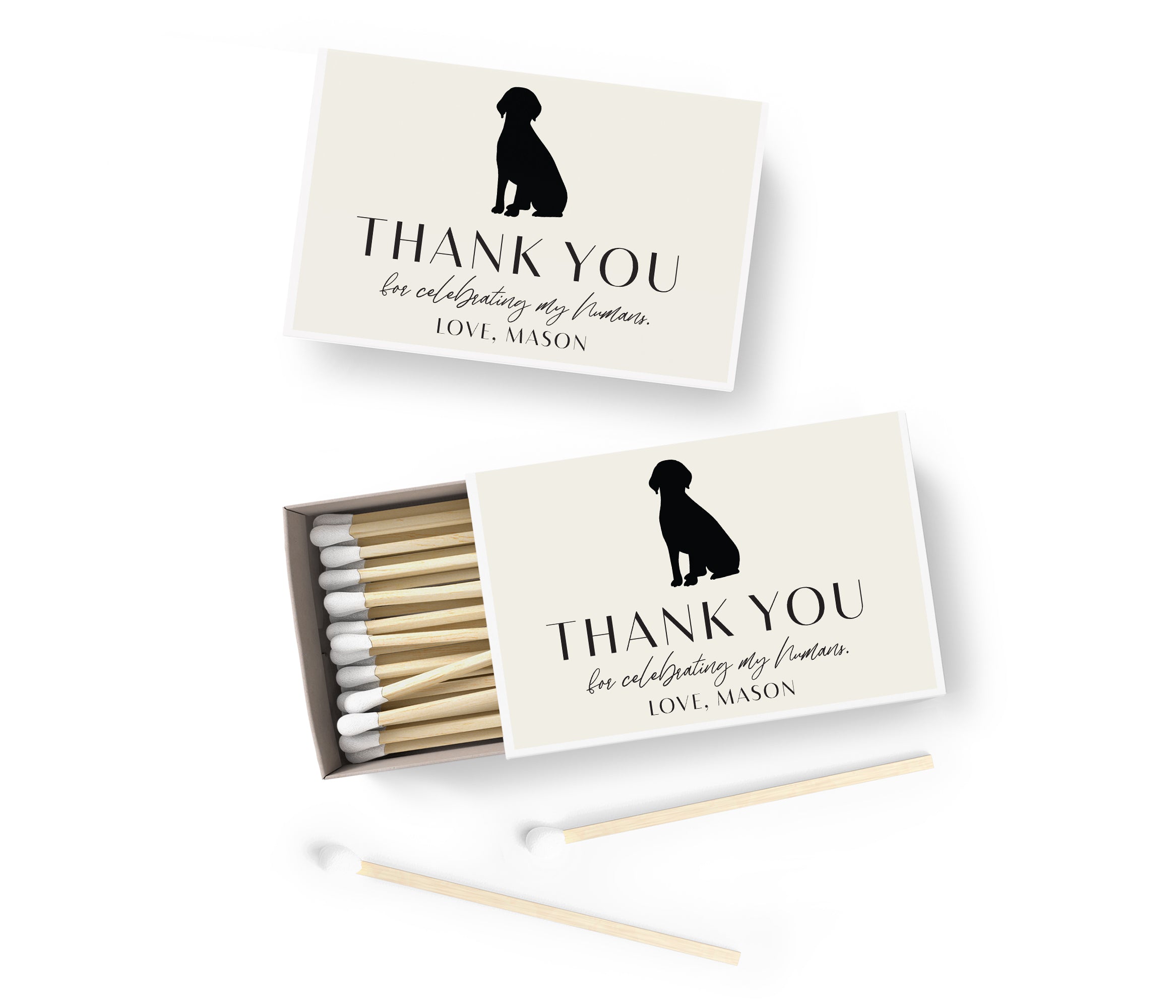 Matches – Dog Silhouette