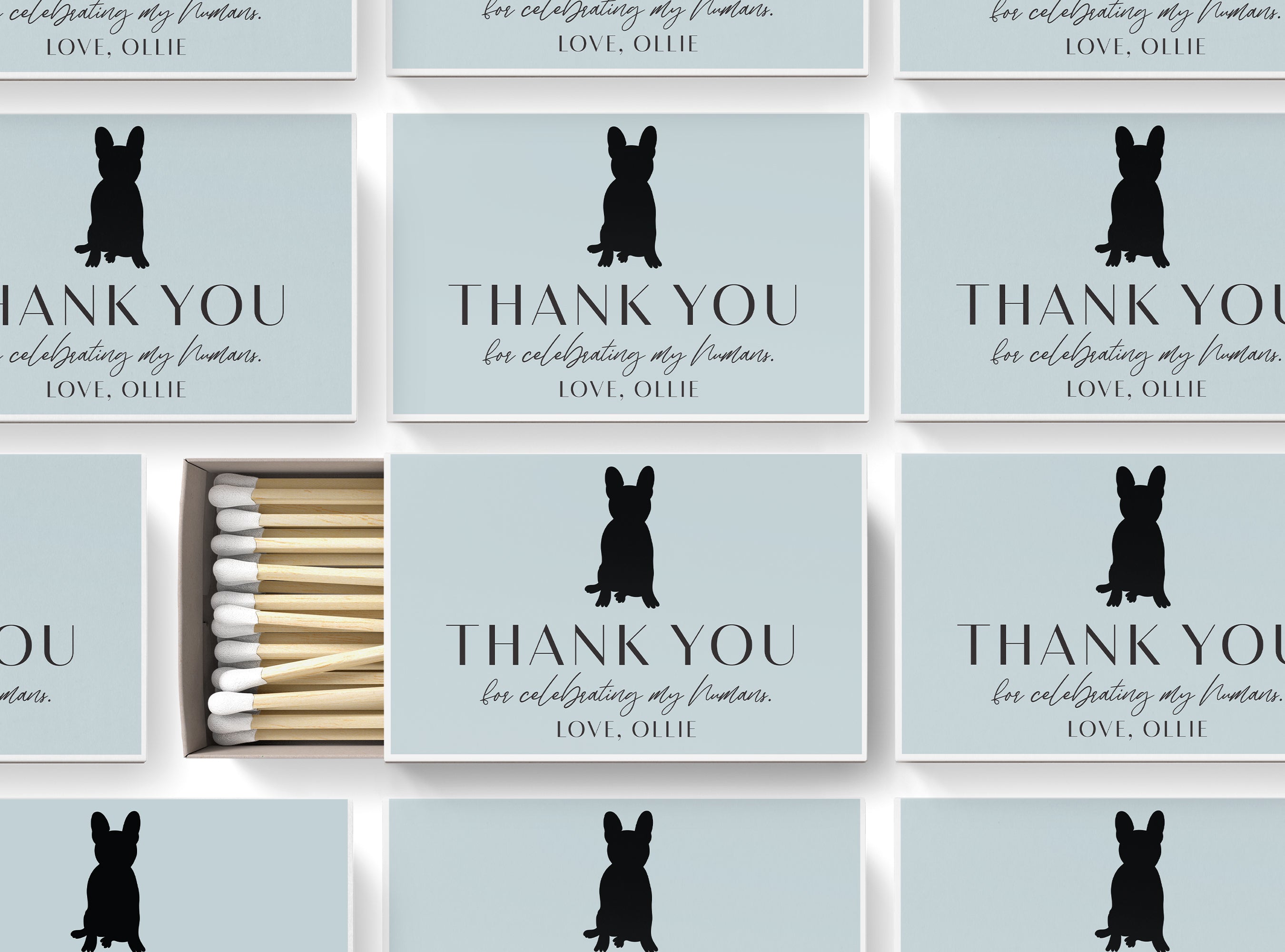 Matches – Dog Silhouette