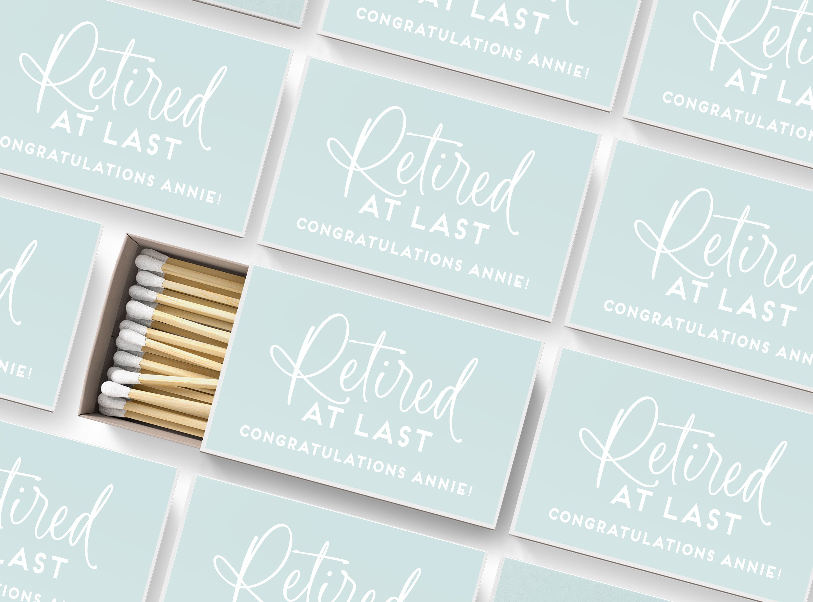 Matches – Retired At Last