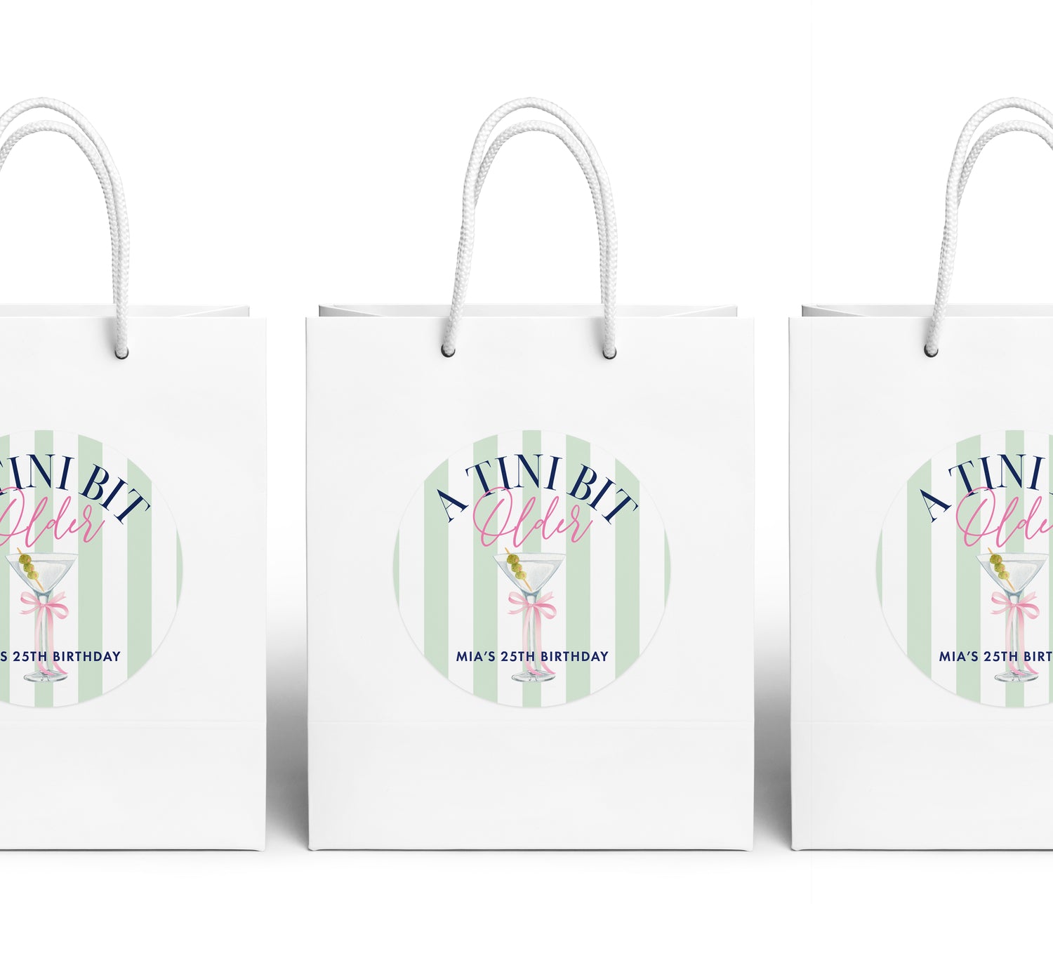 Gift Bag – Tini Bit Older - Martini