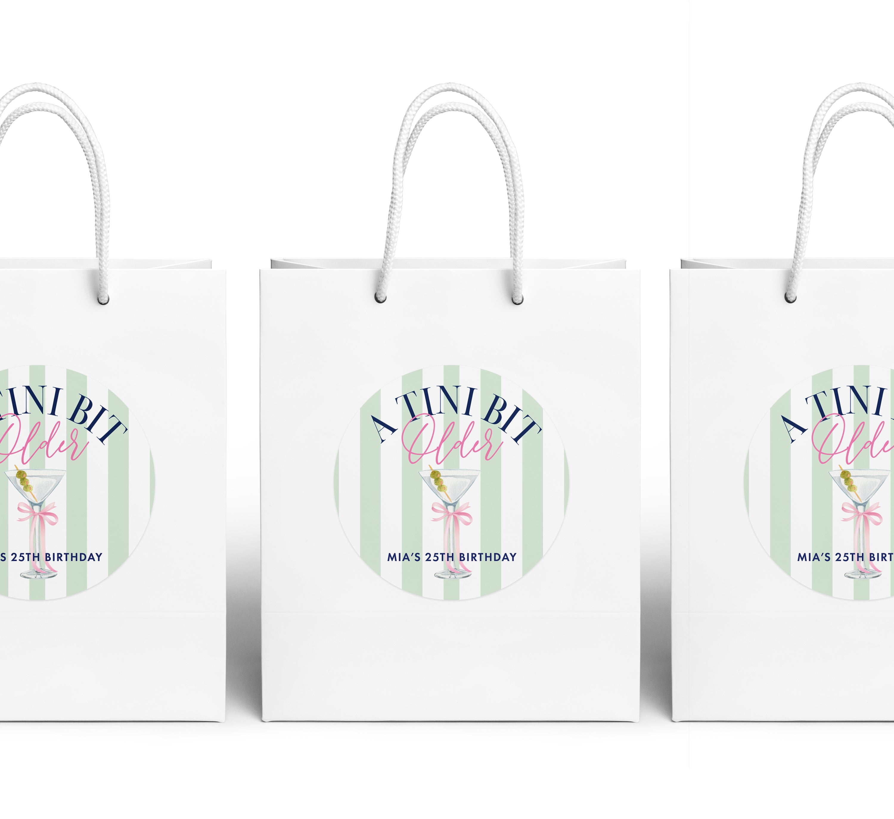 Gift Bag – Tini Bit Older - Martini