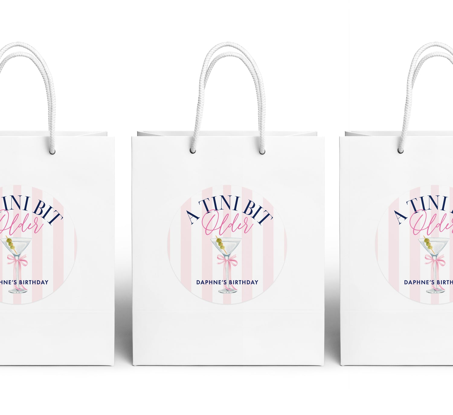 Gift Bag – Tini Bit Older - Martini
