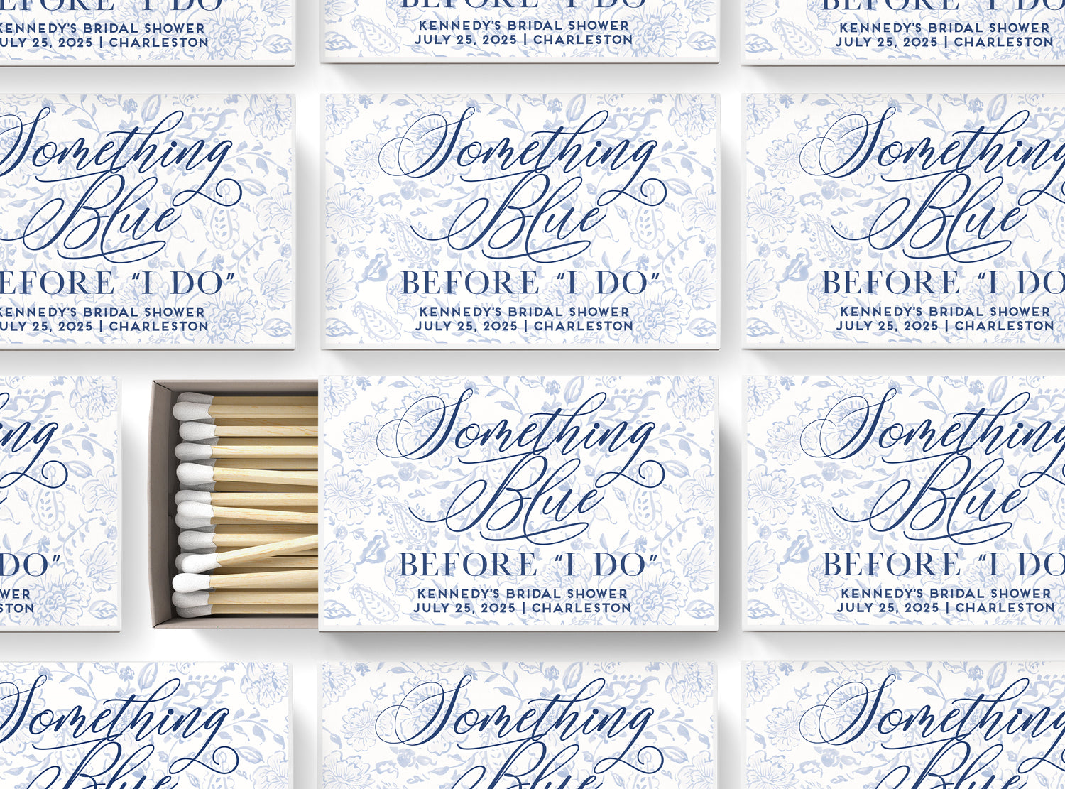 Matches – Something Blue