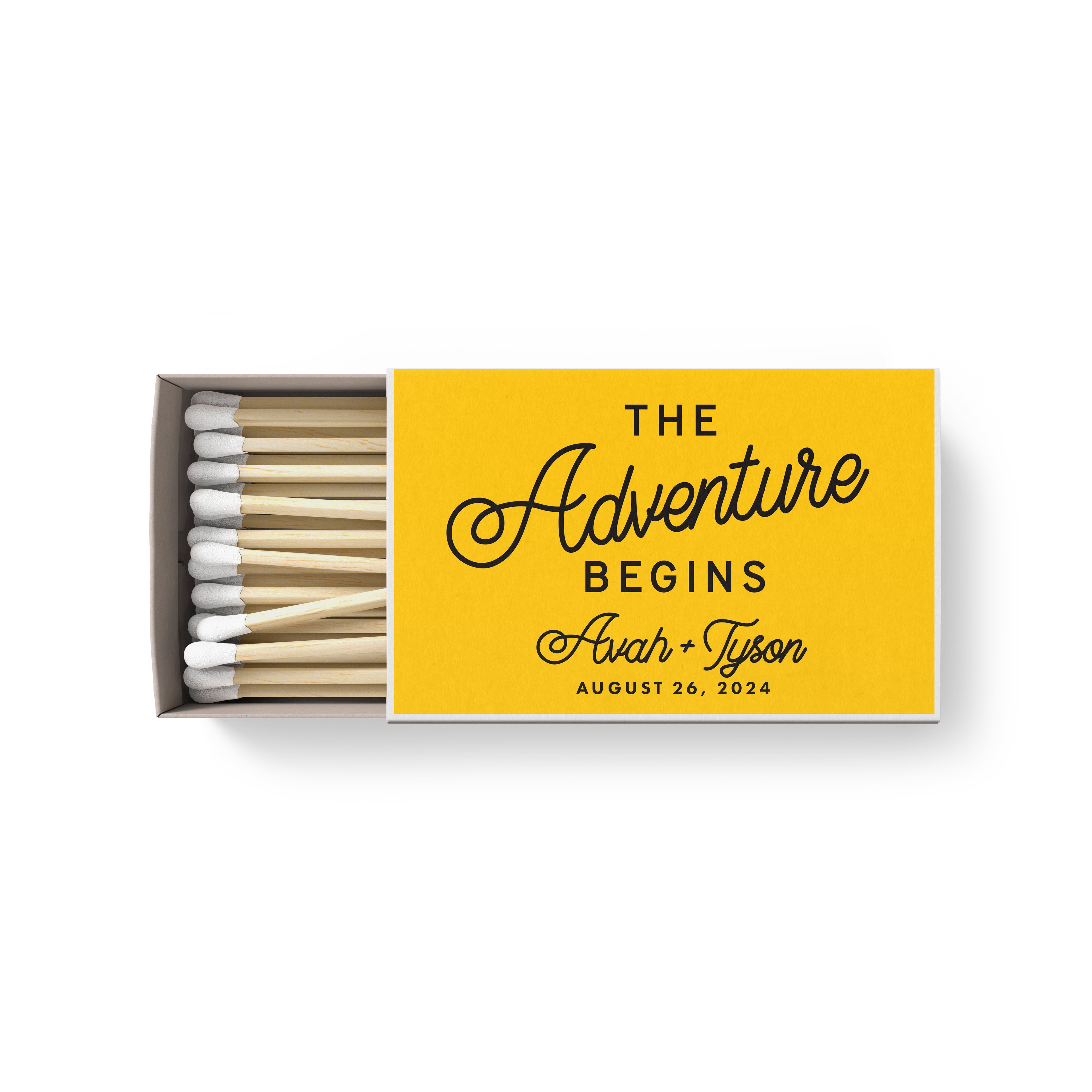 Matches – The Adventure Begins