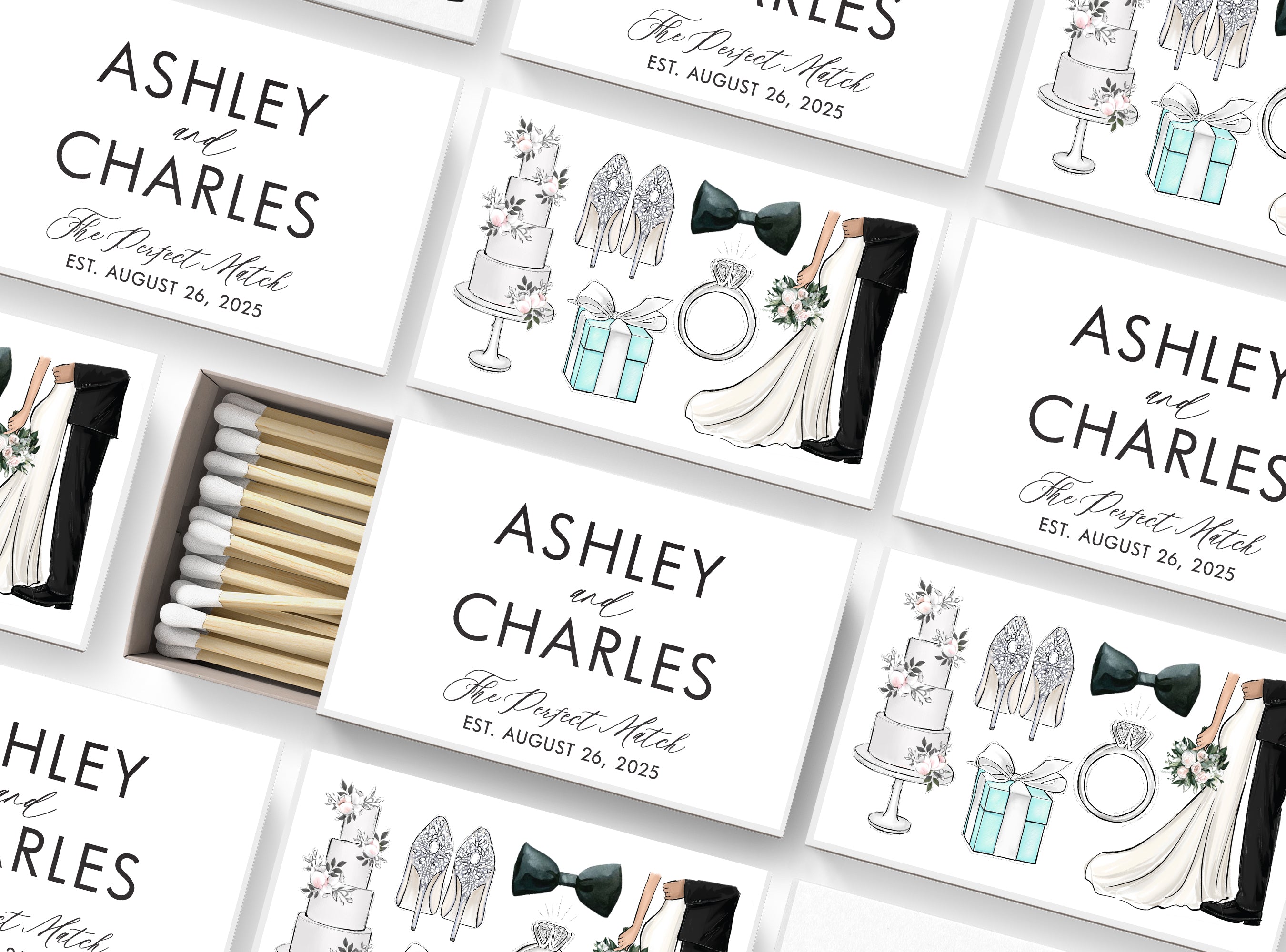 Matches – Wedding Artwork