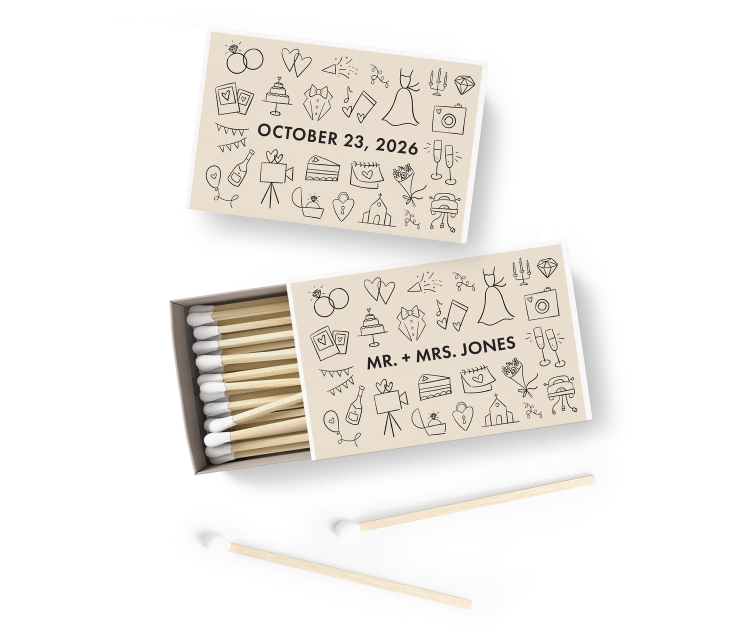 Matches – Wedding Doodle
