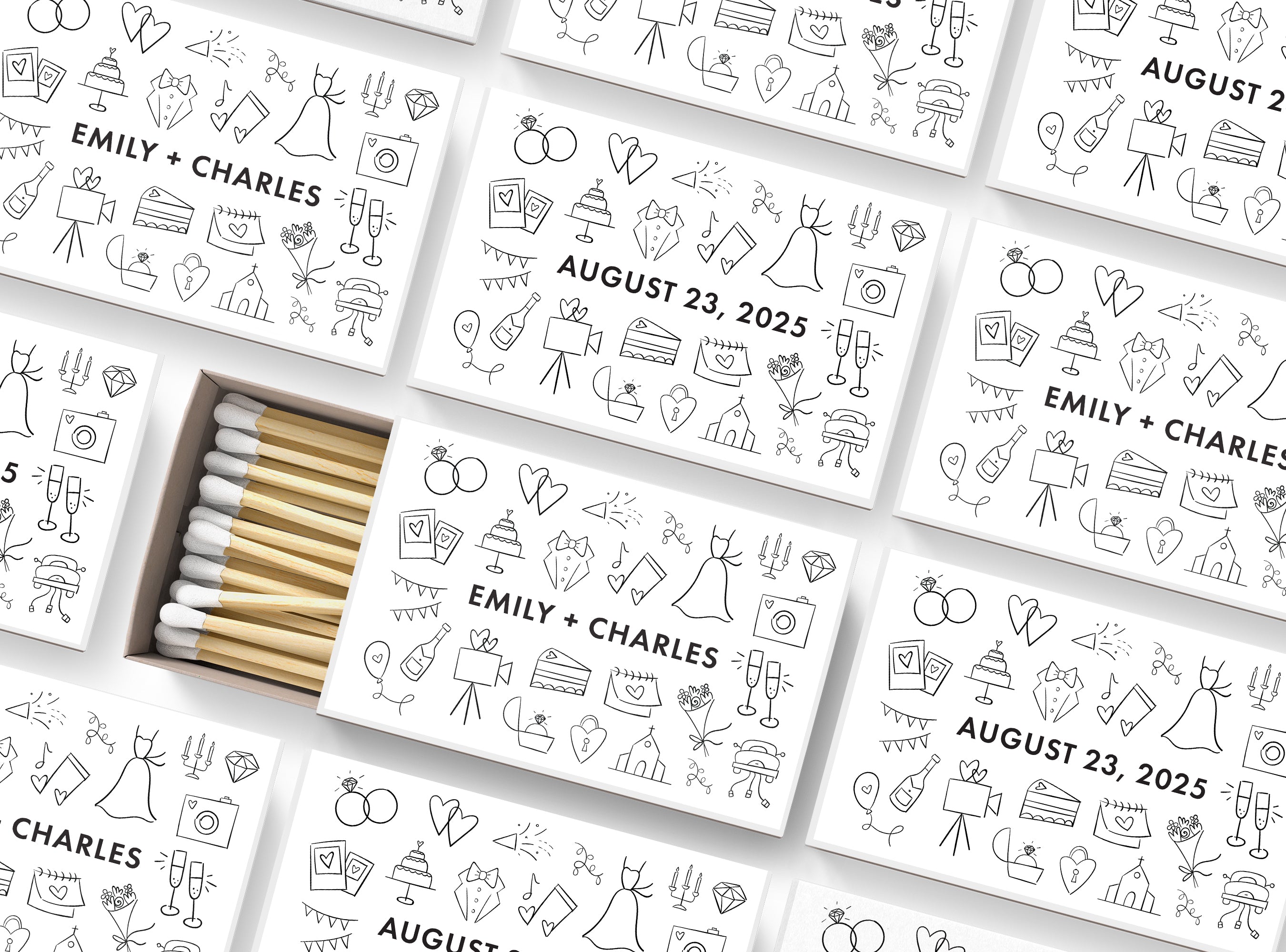 Matches – Wedding Doodle