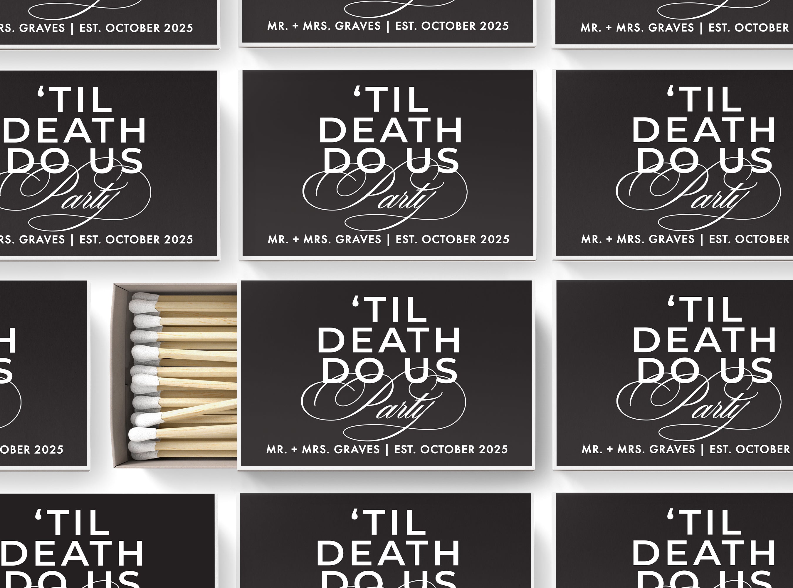 Matches – Till Death Do Us Party Style 2
