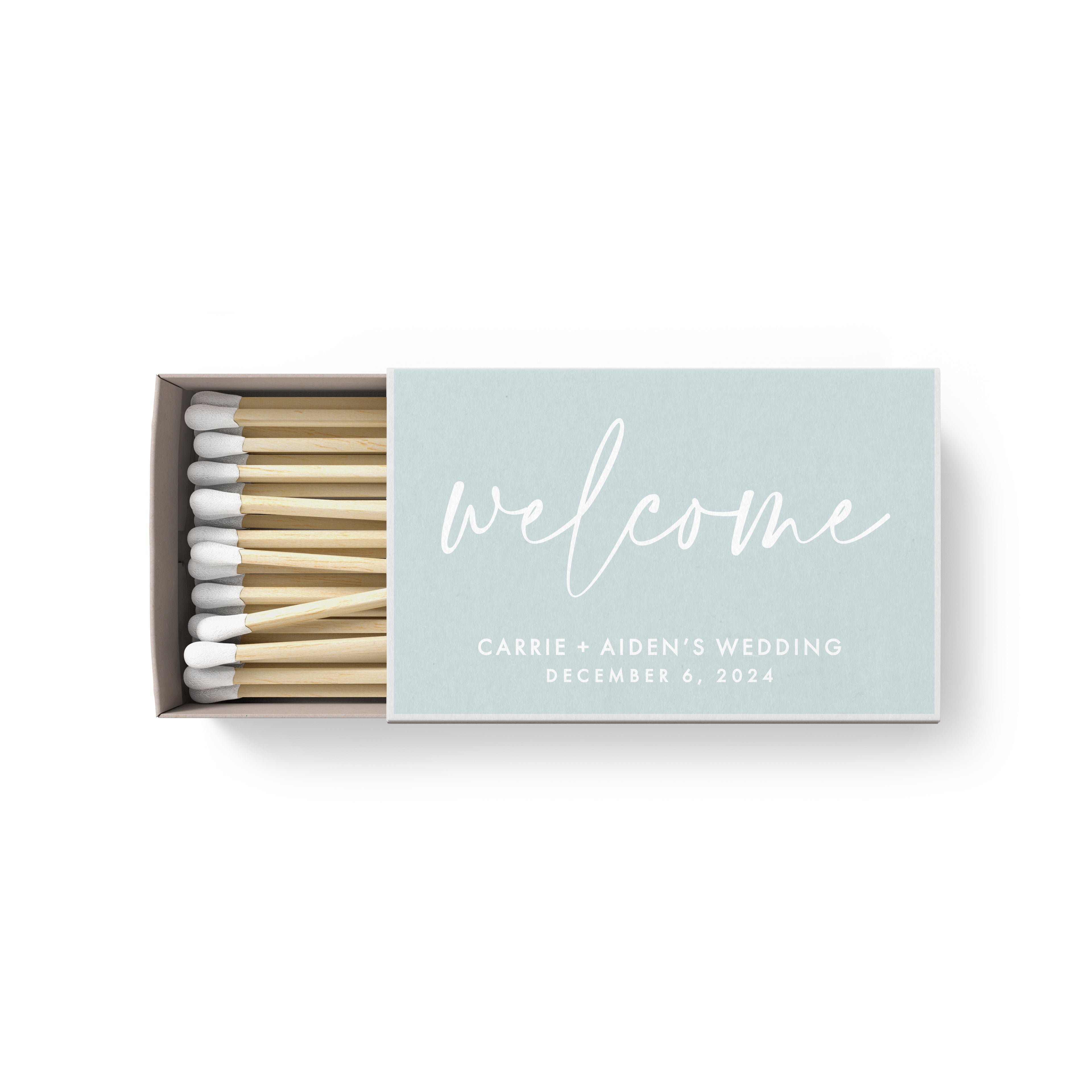 Matches – Welcome