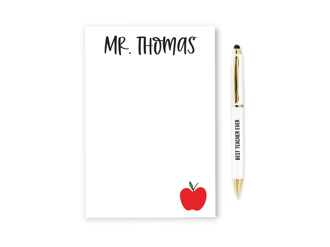 Notepads – Teacher Apple