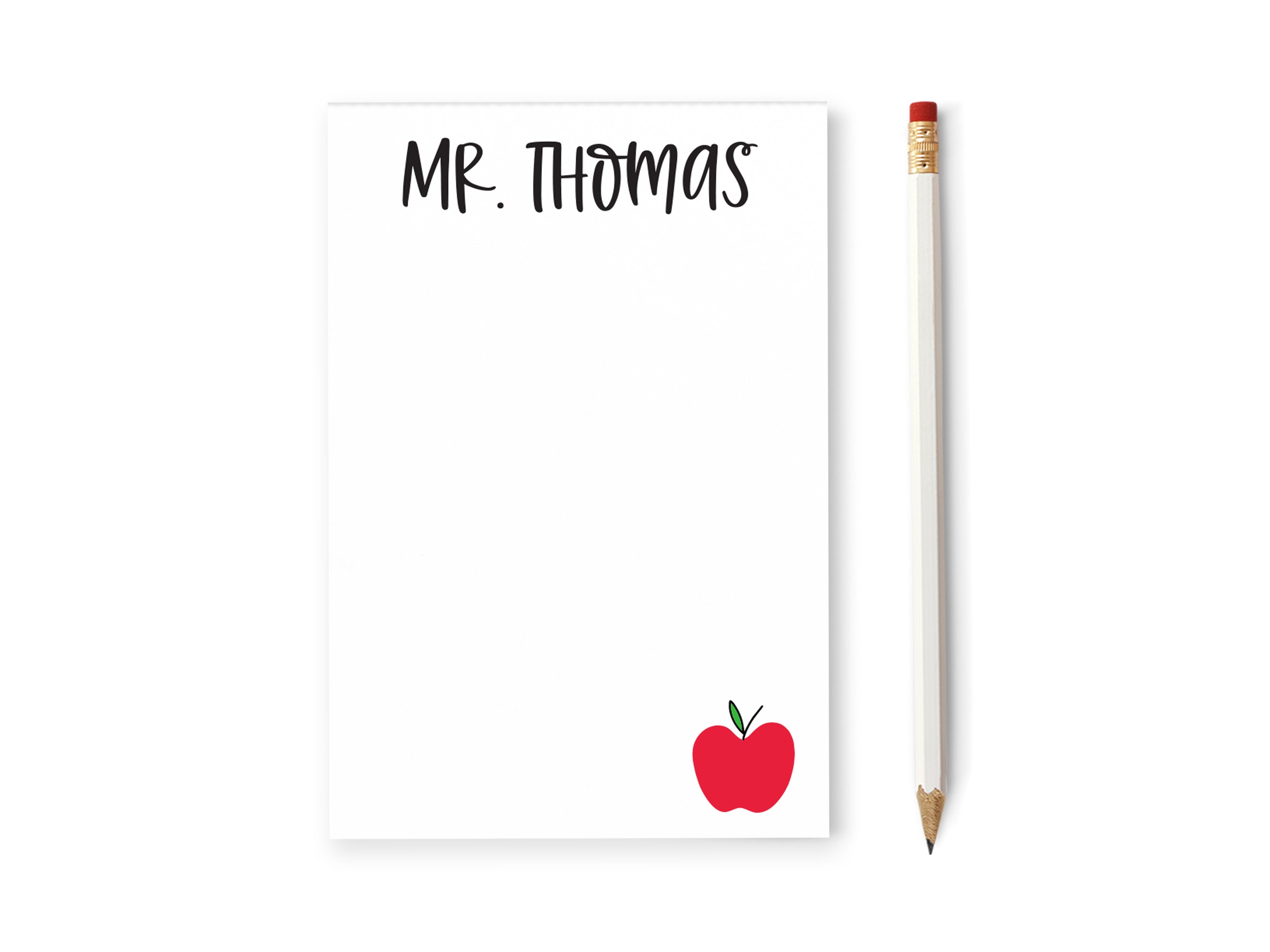 Notepads – Teacher Apple